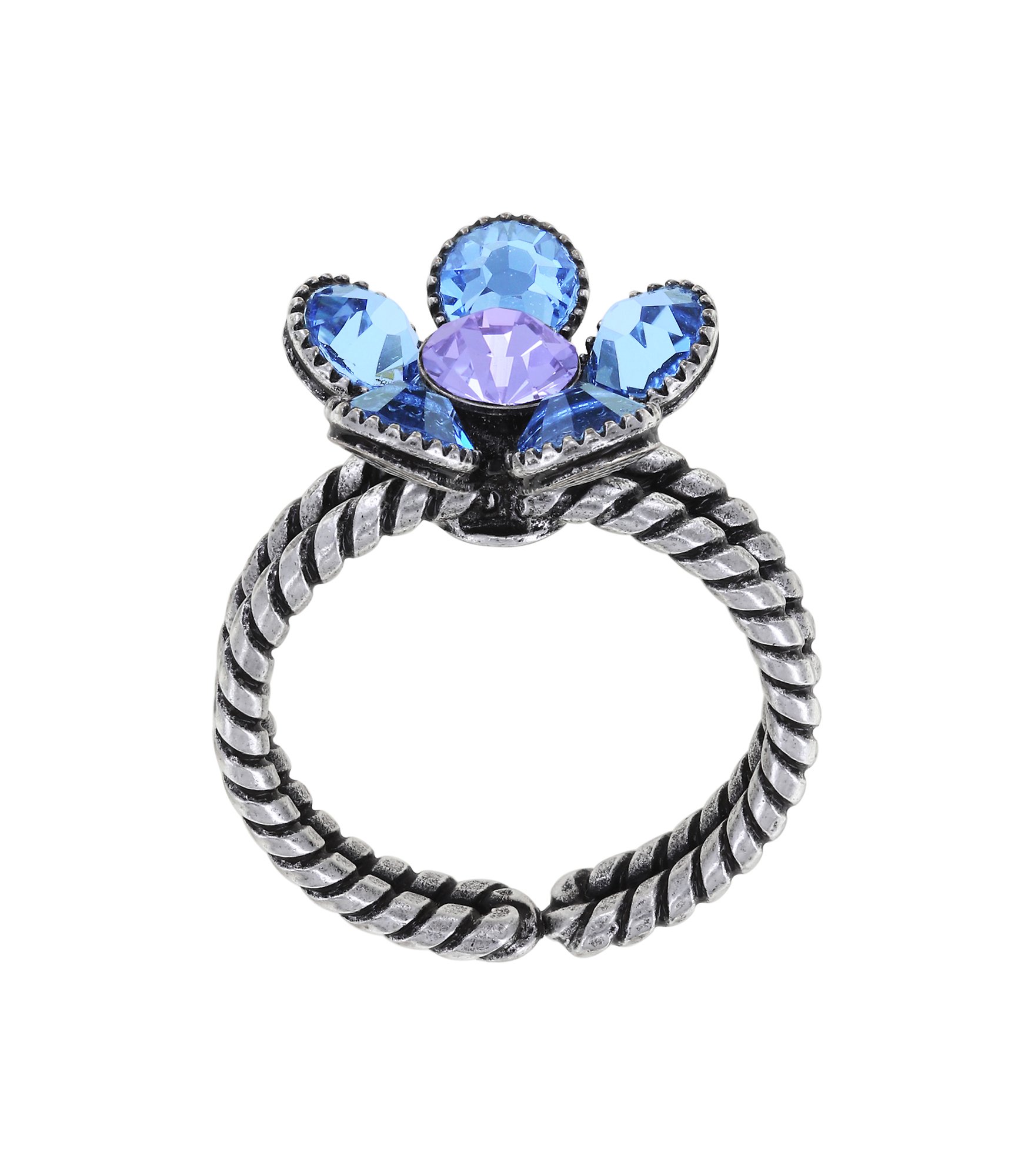Bild für Ring Lost Garden Blau / Lila  