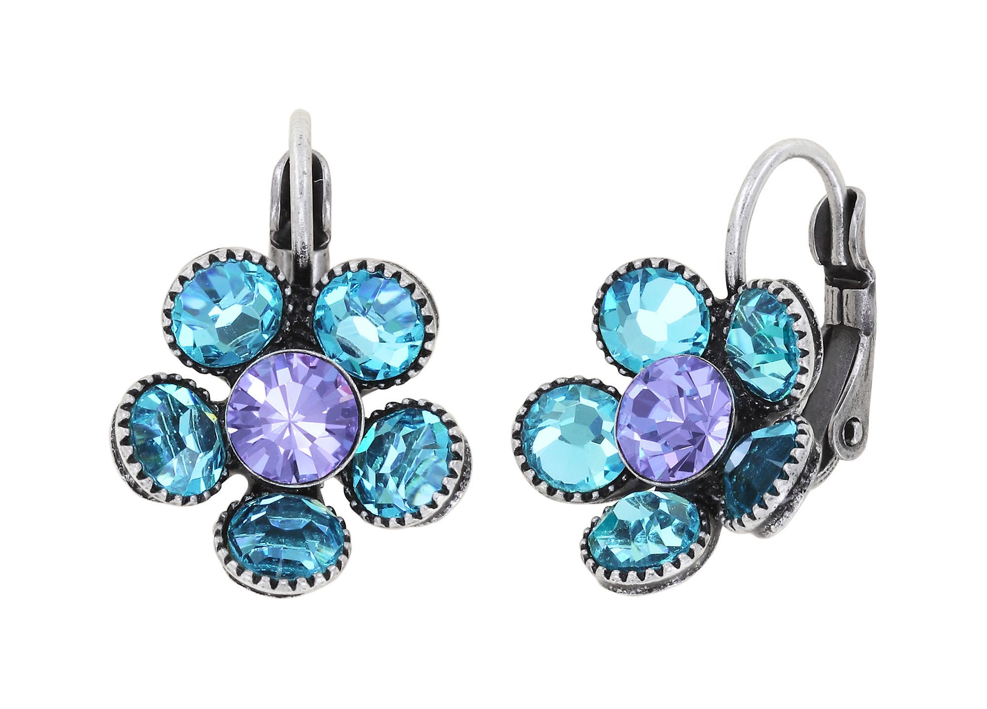 image pour Boucles d'oreilles Eurowire Lost Garden Bleu / Lila  