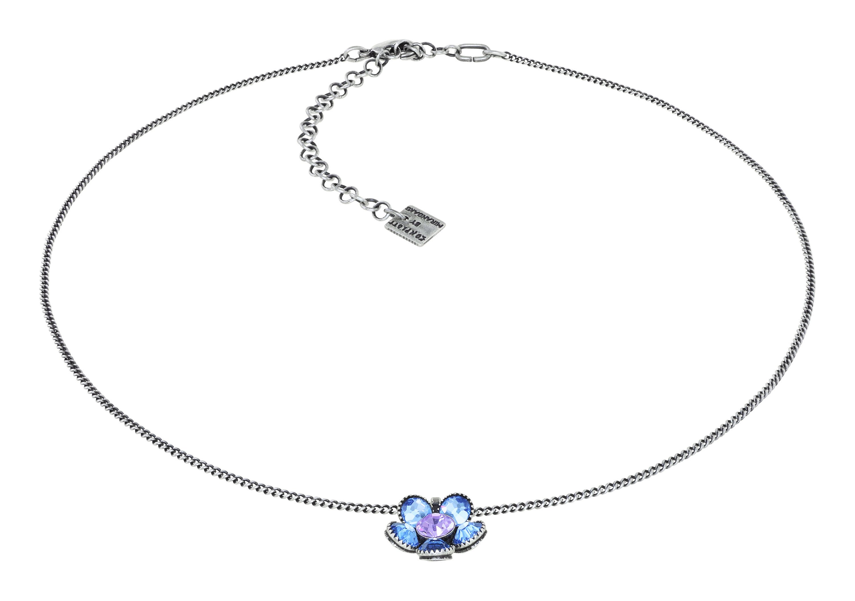 image pour Collier pendant Lost Garden Bleu / Lila  