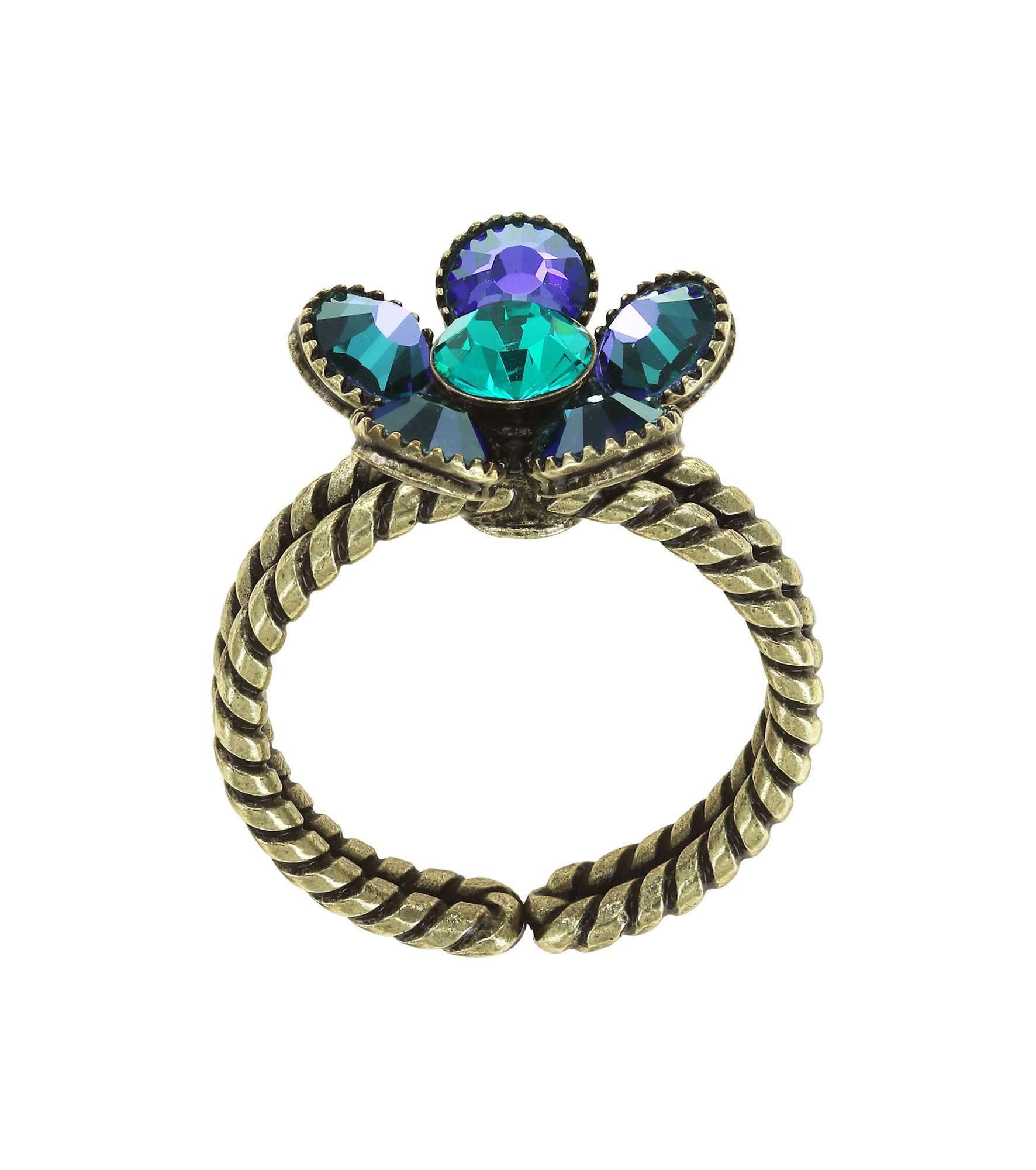 image pour Anneau Lost Garden Bleu / Lila  