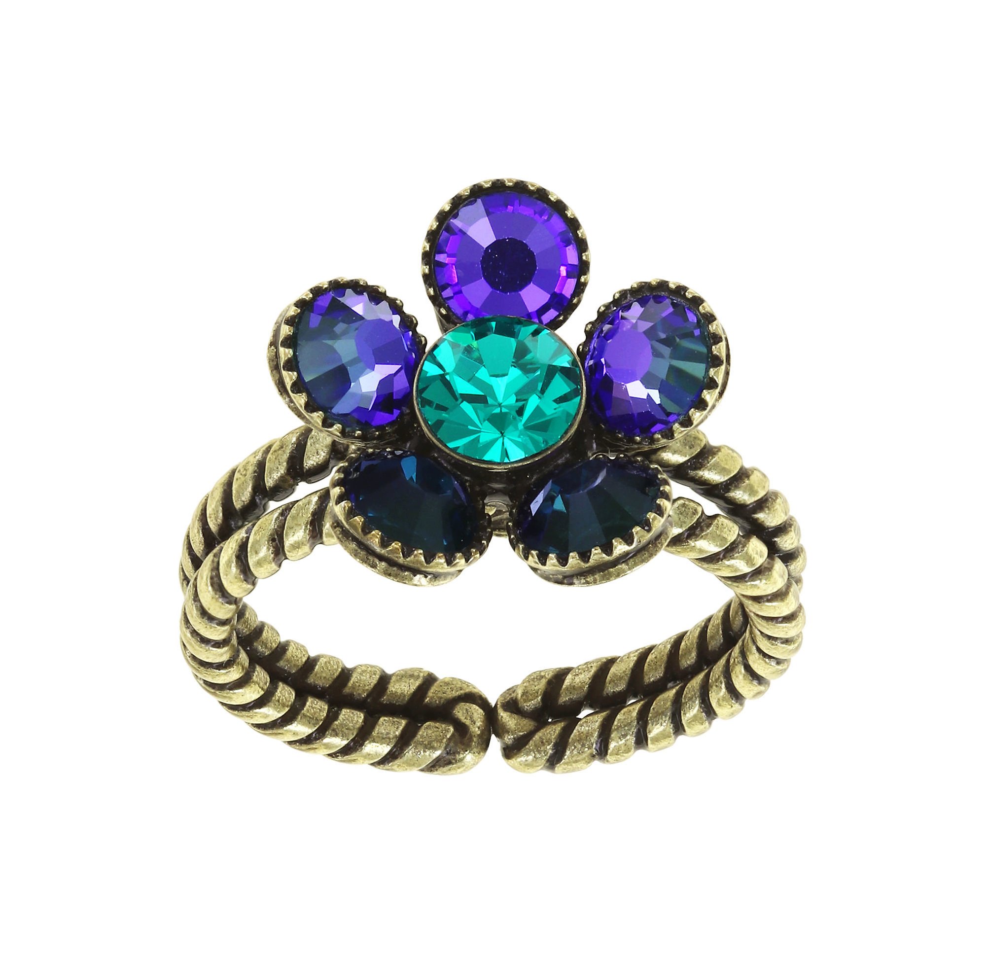 image for Ring Lost Garden Blue / Lila  