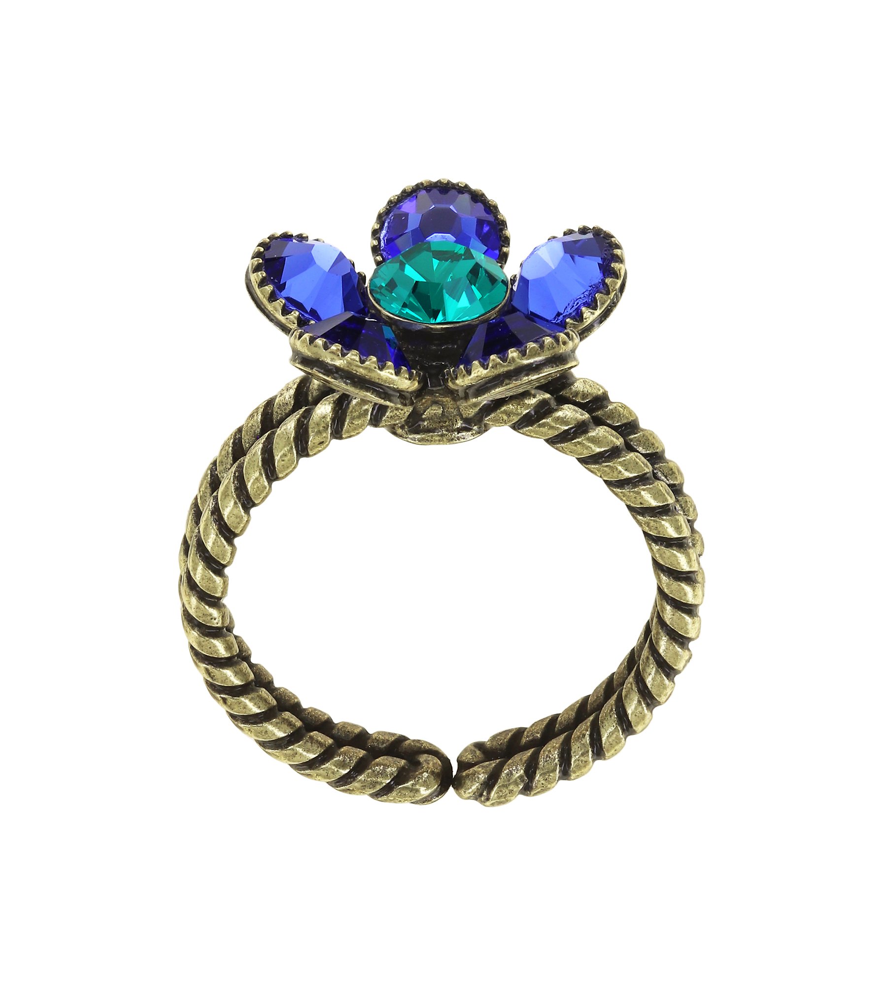 Bild für Ring Lost Garden Blau  