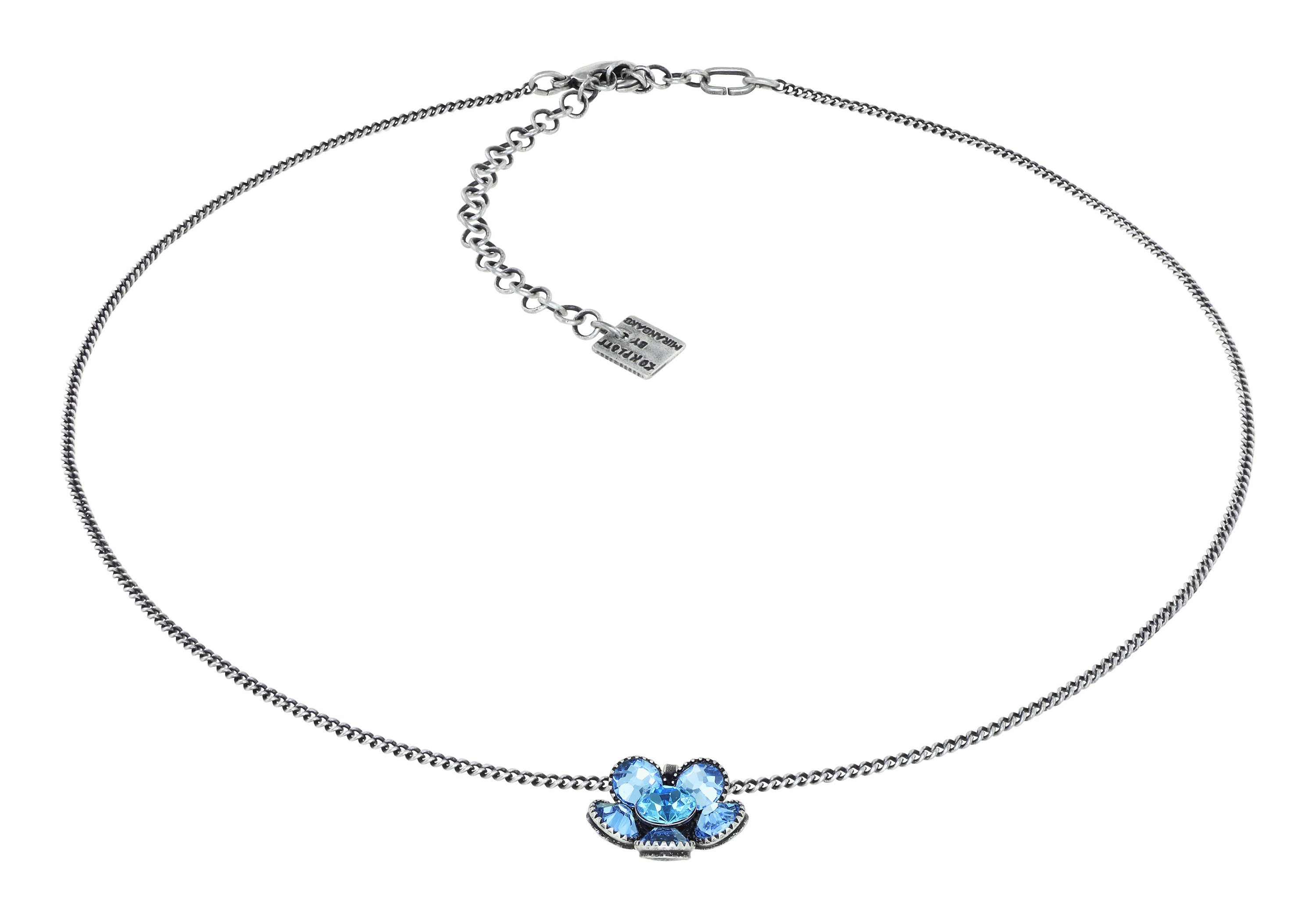 image pour Collier pendant Lost Garden Bleu  