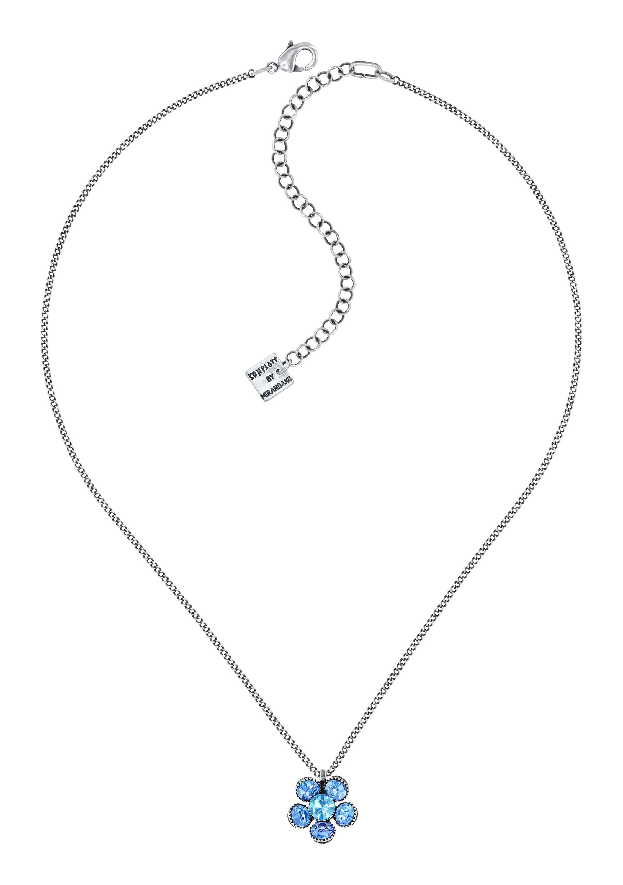 image pour Collier pendant Lost Garden Bleu  