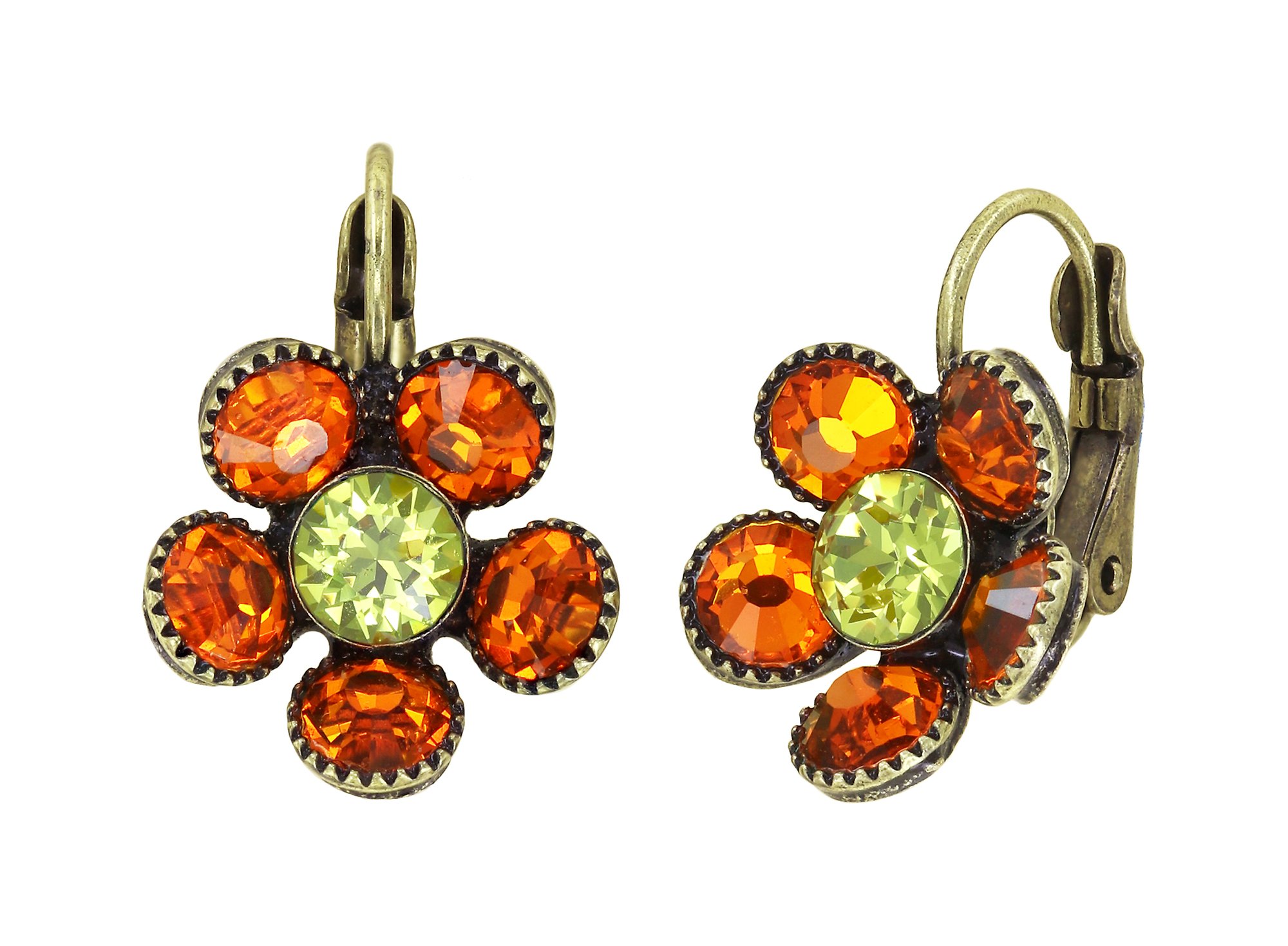 image for Earring eurowire Lost Garden Yellow  