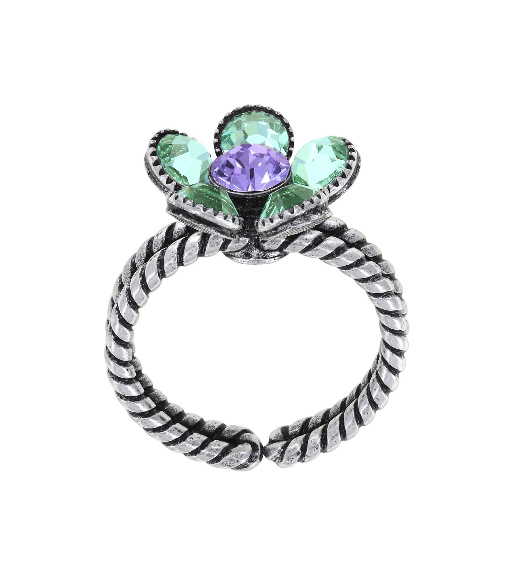 image for Ring Lost Garden Green / Lila  