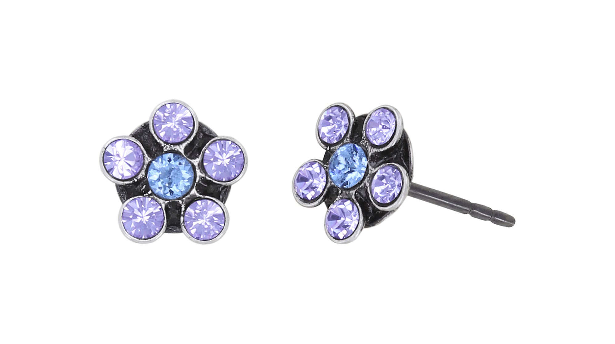 image for Earring Stud Lost Garden Pastel Multi  