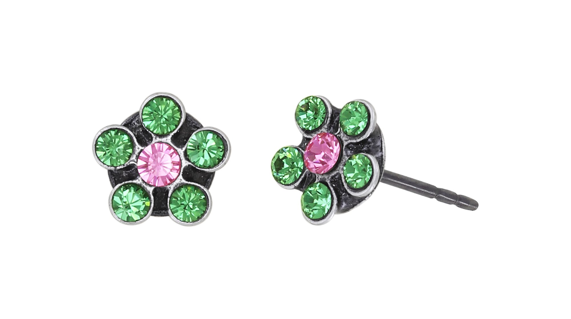 image for Earring Stud Lost Garden Pastel Multi  