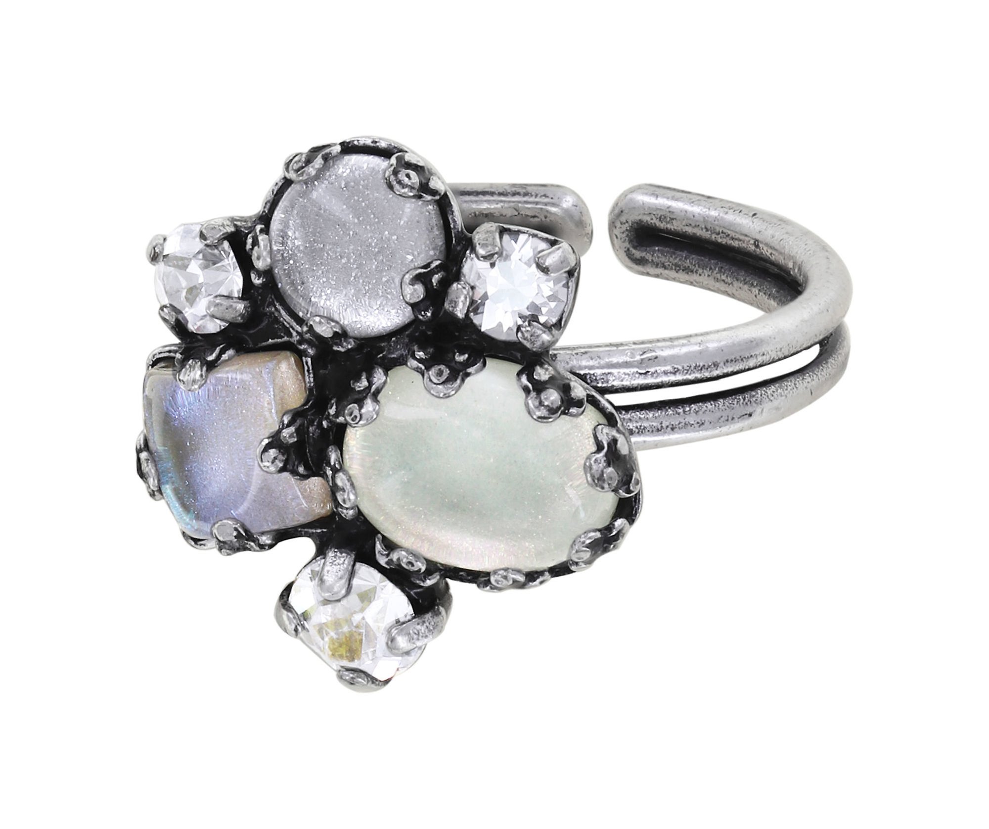 image pour Anneau Jelly Star Blanc  