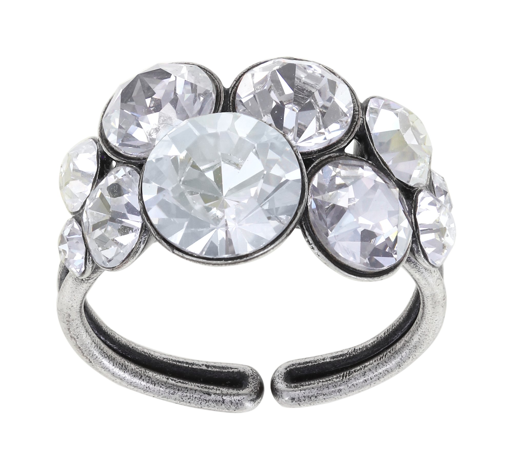 Bild für Ring Petit Glamour Weiß  