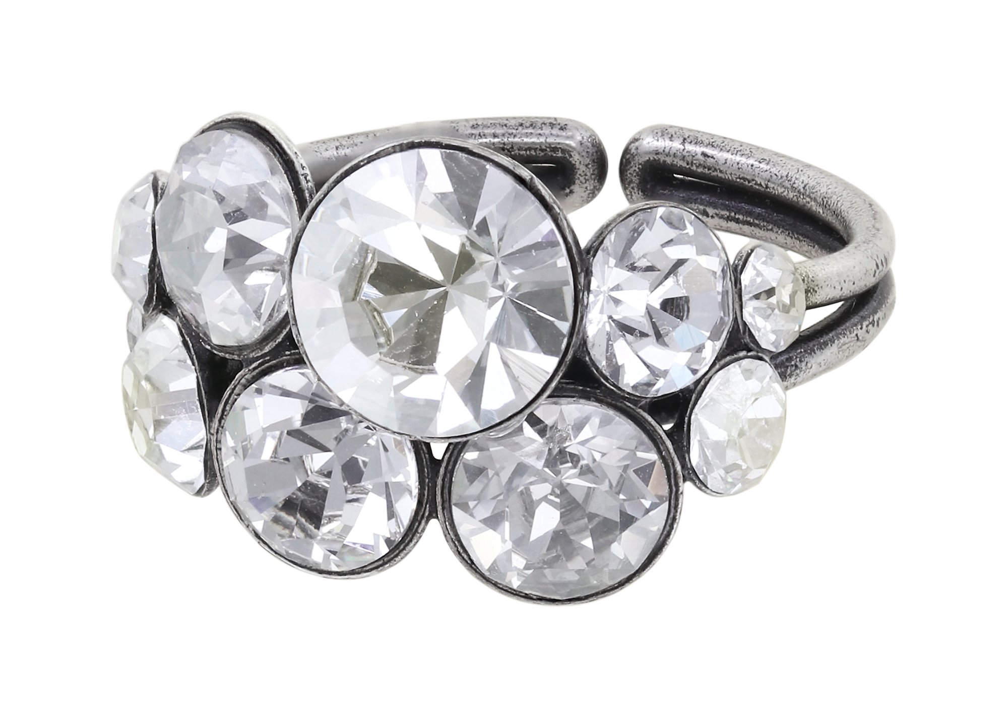 Bild für Ring Petit Glamour Weiß  