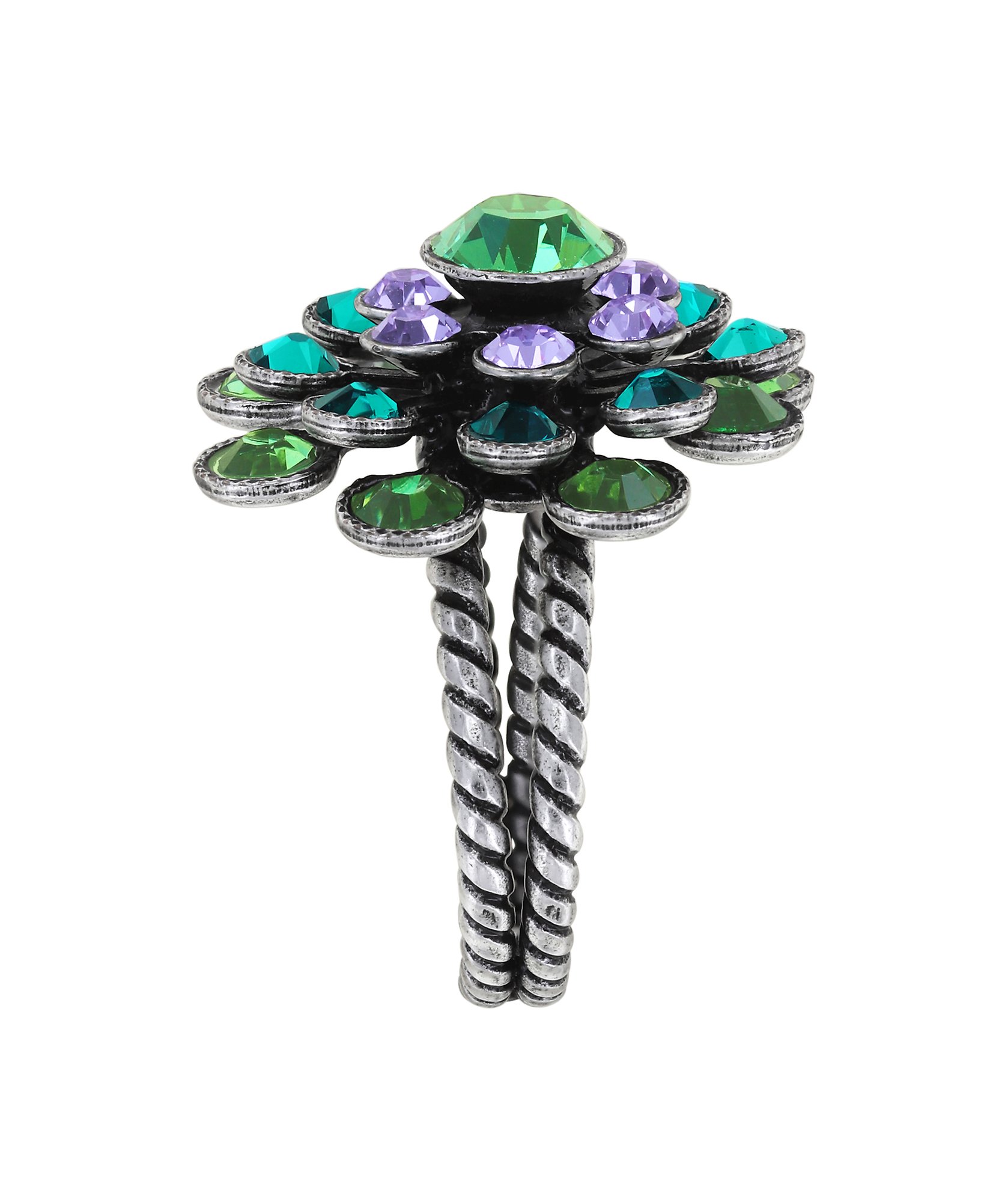 image for Ring Lost Garden Green / Lila  