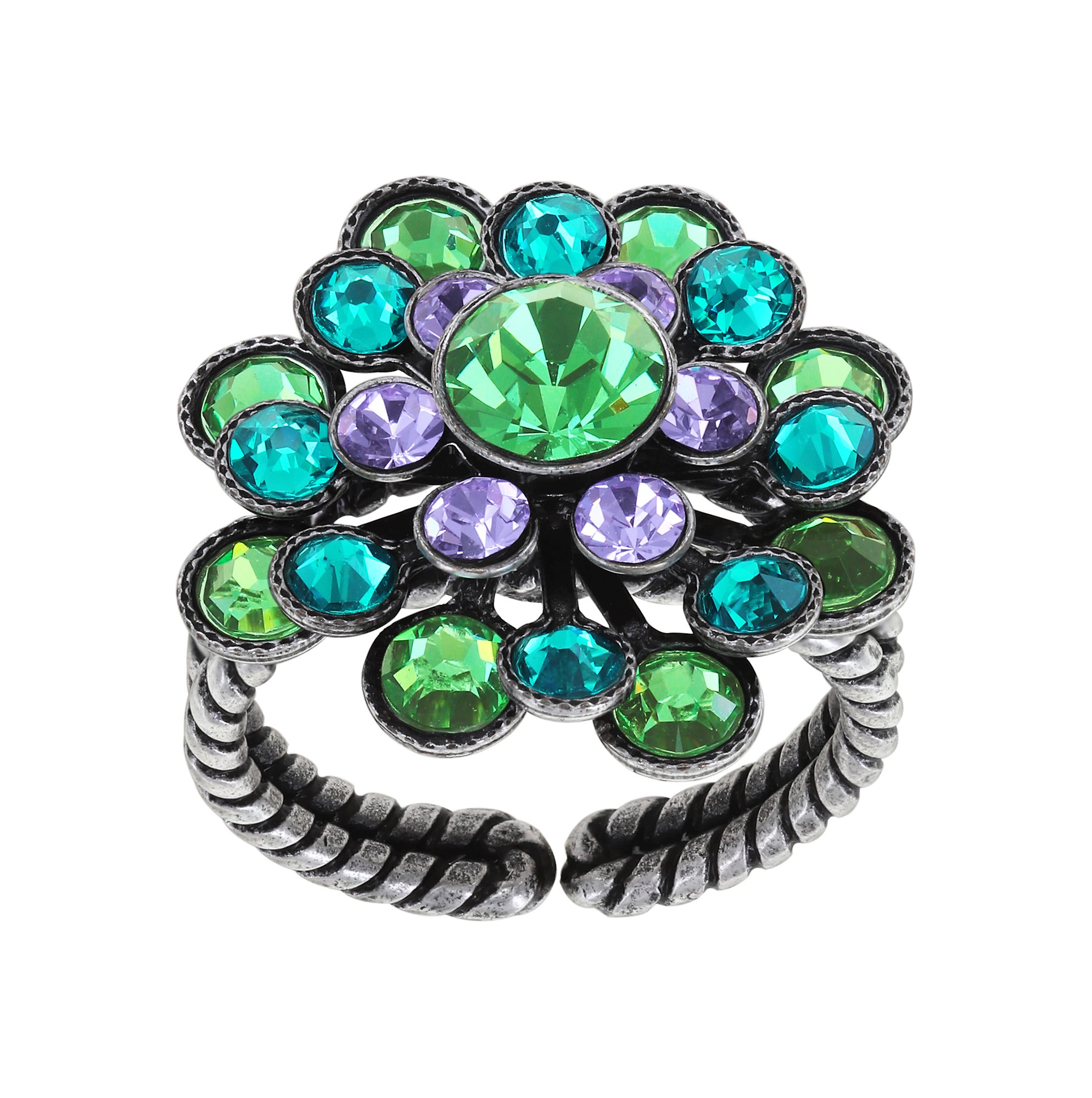 image for Ring Lost Garden Green / Lila  