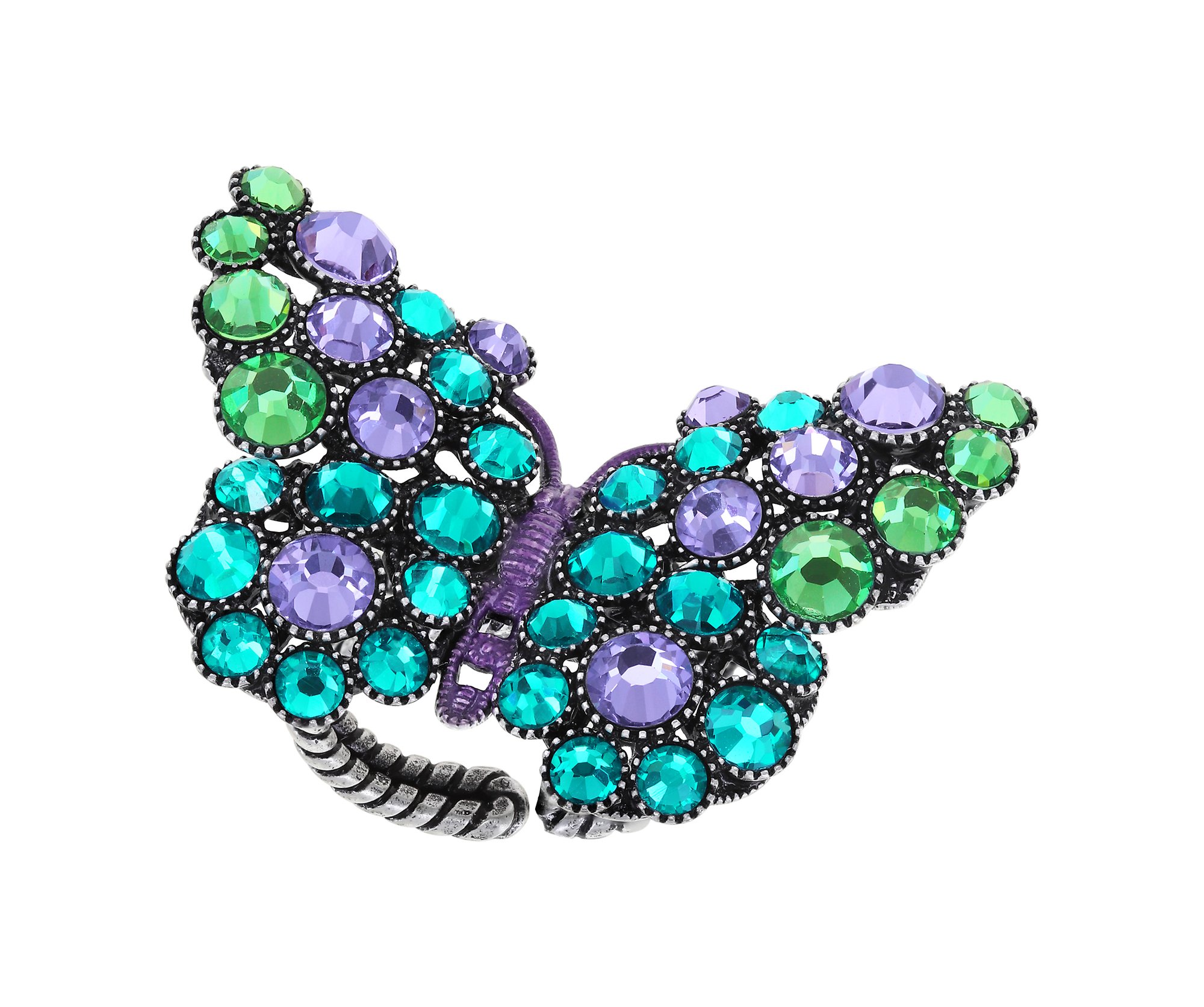 image for Ring Lost Garden Green / Lila  