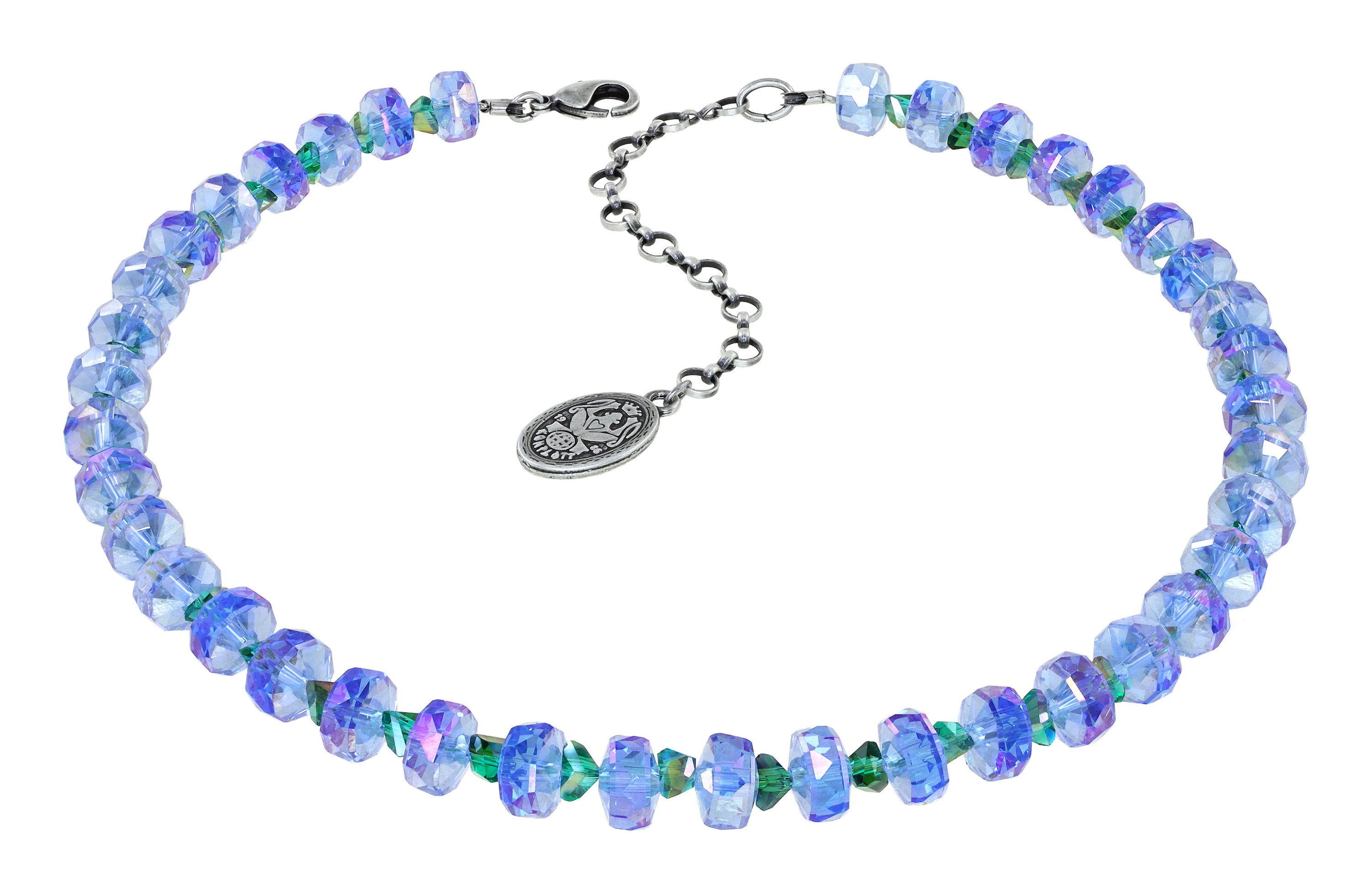 Bild für Halskette Bead Snake Jelly Blau  