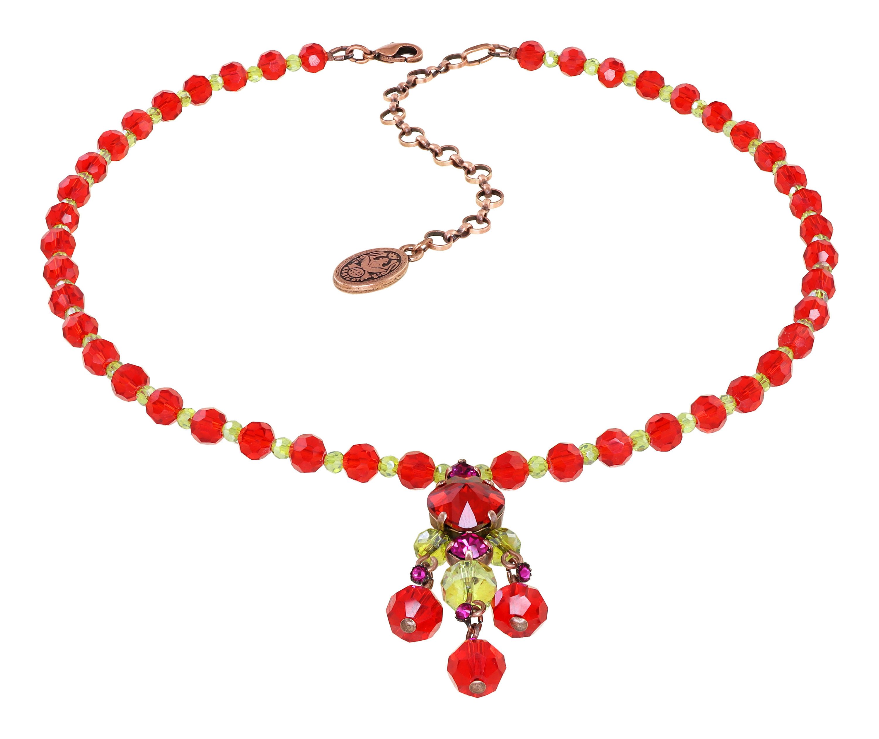 image pour Collier Bead Snake Jelly Multi  