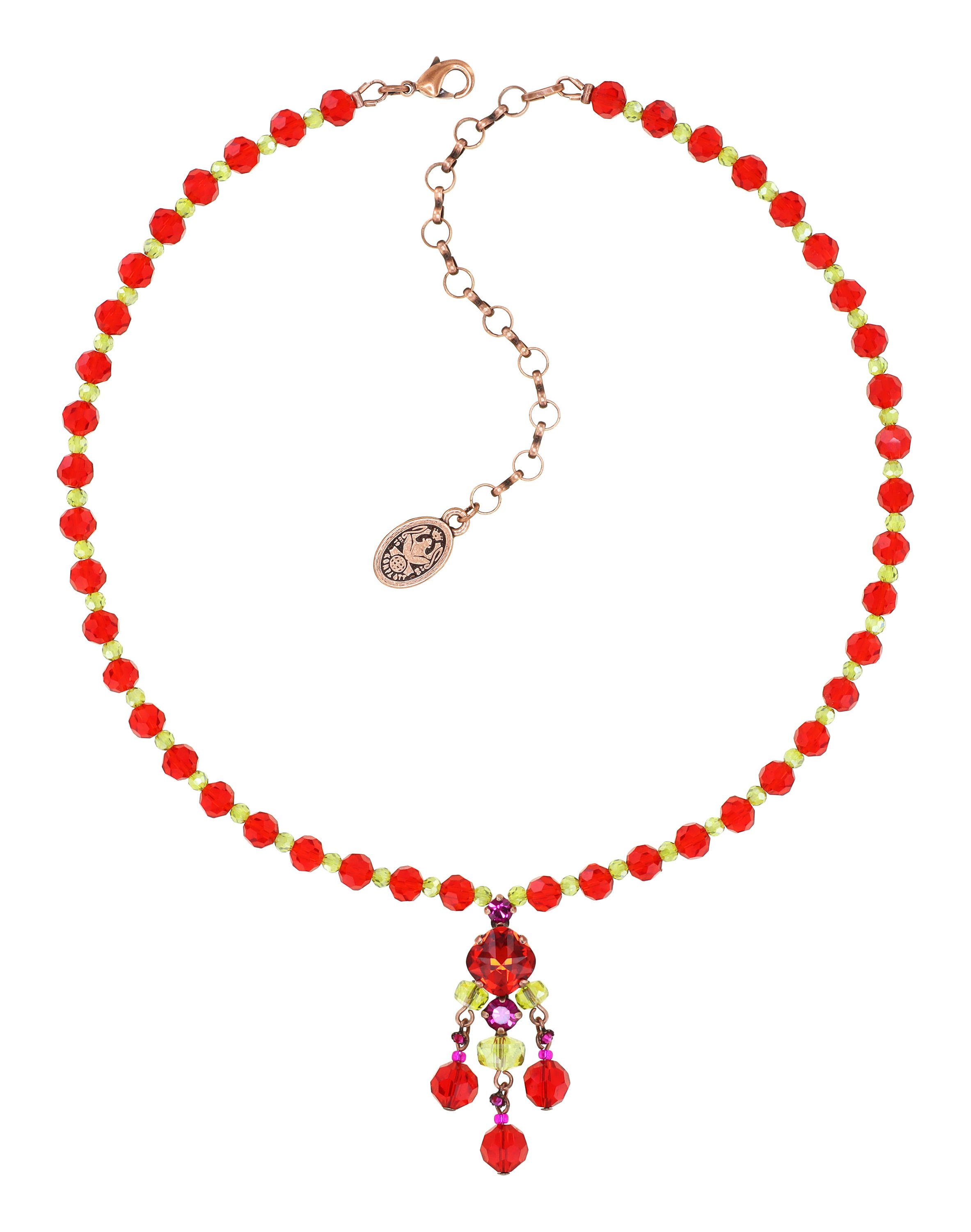 image pour Collier Bead Snake Jelly Multi  