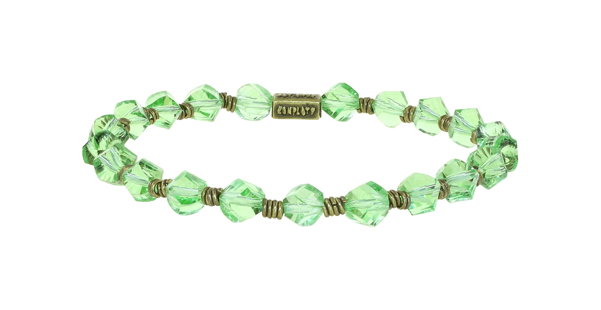 image for Bracelet Elastic Petit Glamour d´Afrique Green  