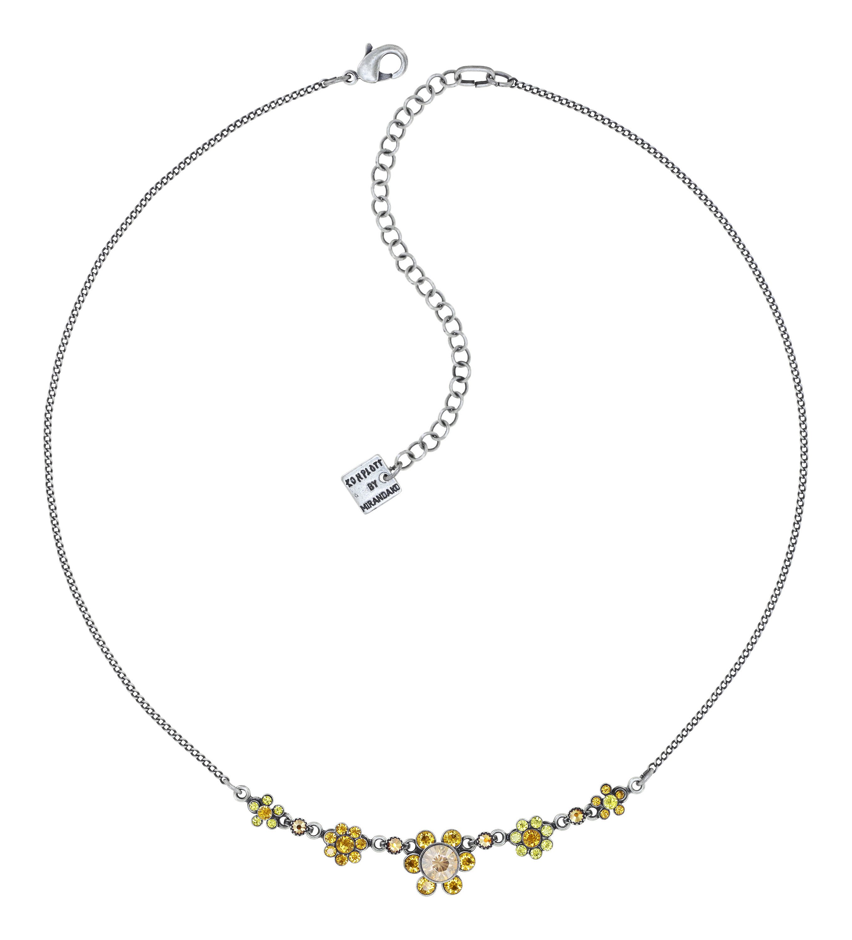 image for Necklace Lost Garden Brown  