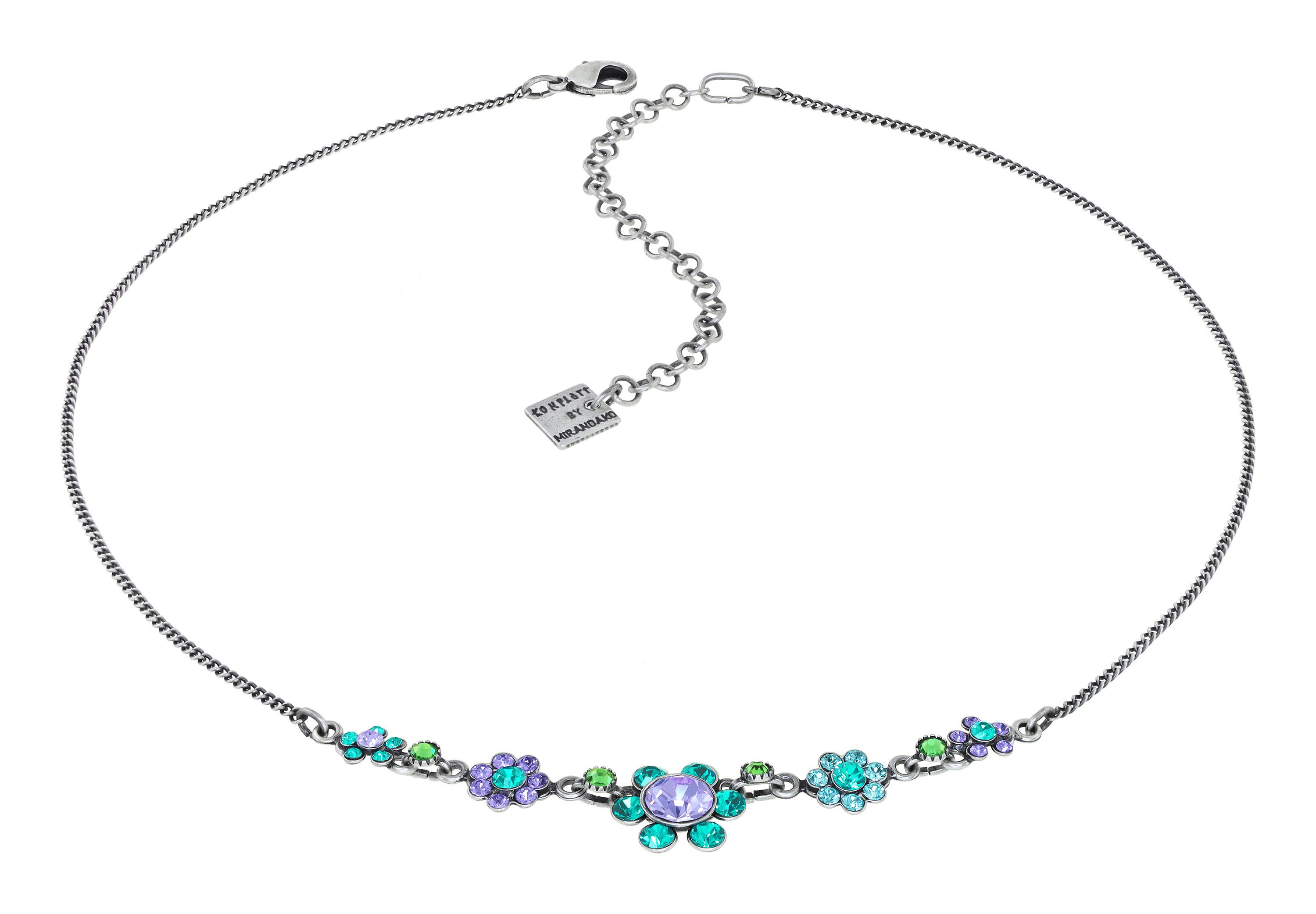 image pour Collier Lost Garden Vert / Lila  