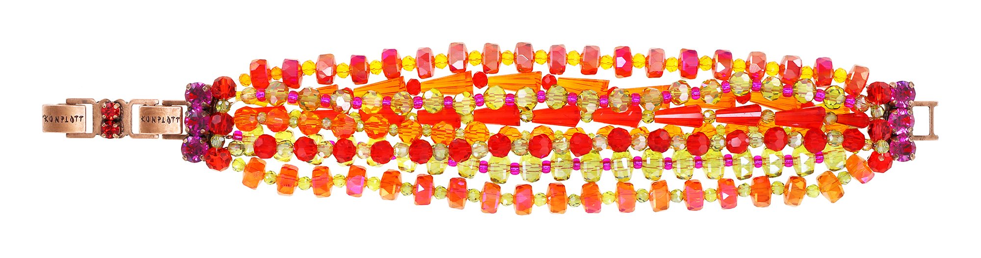 Bild für Armband Bead Snake Jelly Multi  