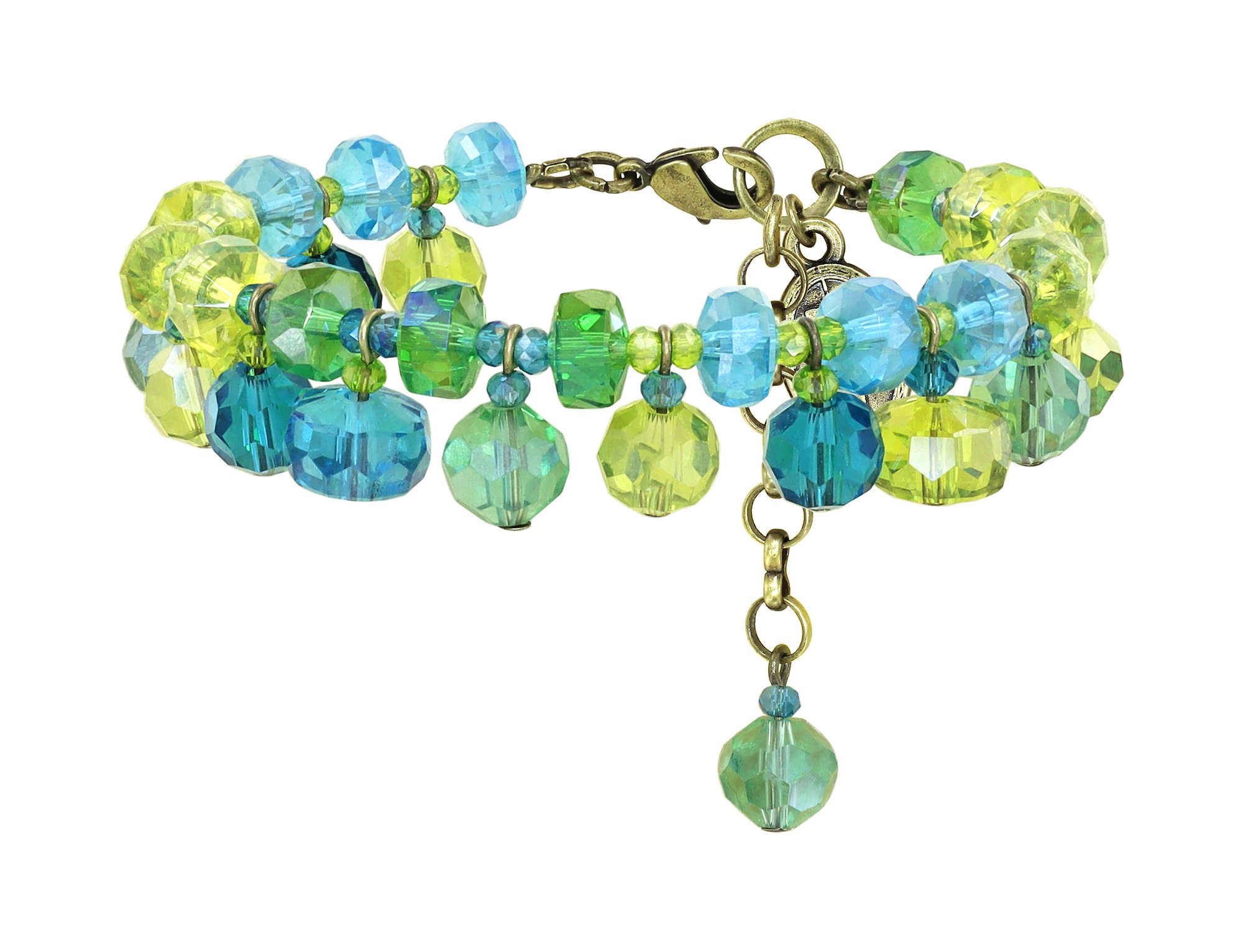 image pour Bracelet Bead Snake Jelly Vert  