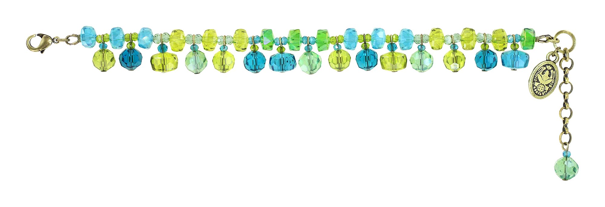 image pour Bracelet Bead Snake Jelly Vert  