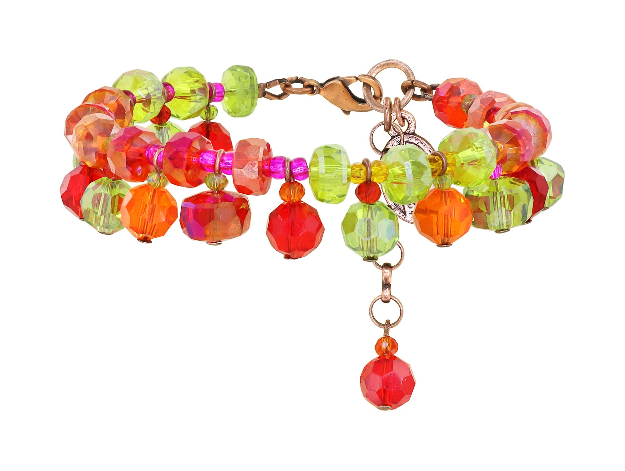 image for Bracelet Bead Snake Jelly Multi  