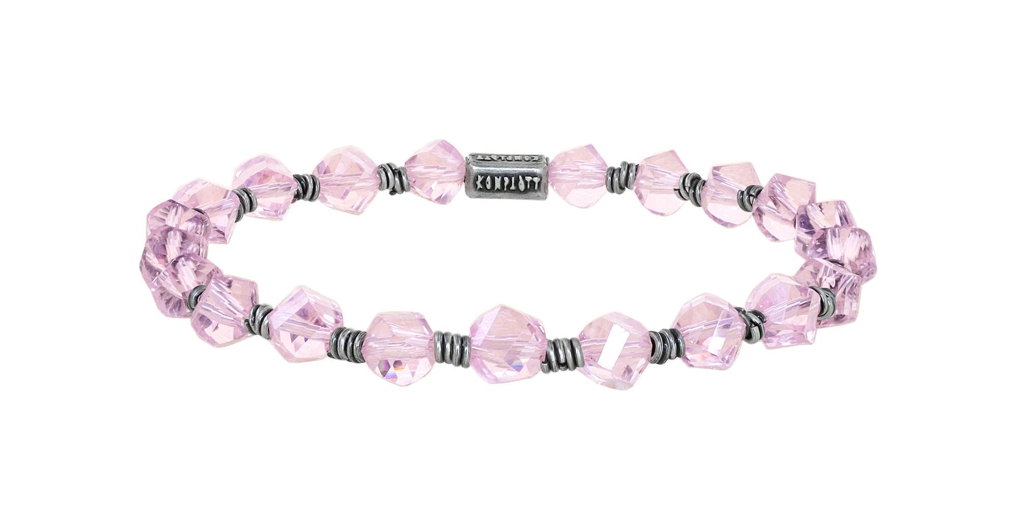 image pour Bracelet élastique Petit Glamour d´Afrique Rose  