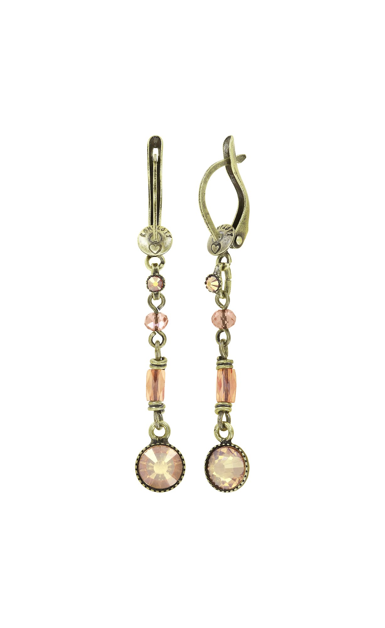 Bild für Ohrringe baumelnd Petit Glamour d´Afrique Gelb crystal metallic sunshine 