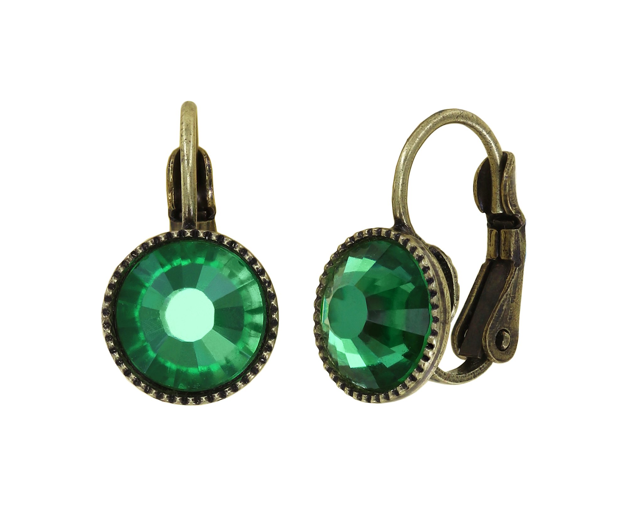 image pour Boucles d'oreilles Eurowire Black Jack Vert  