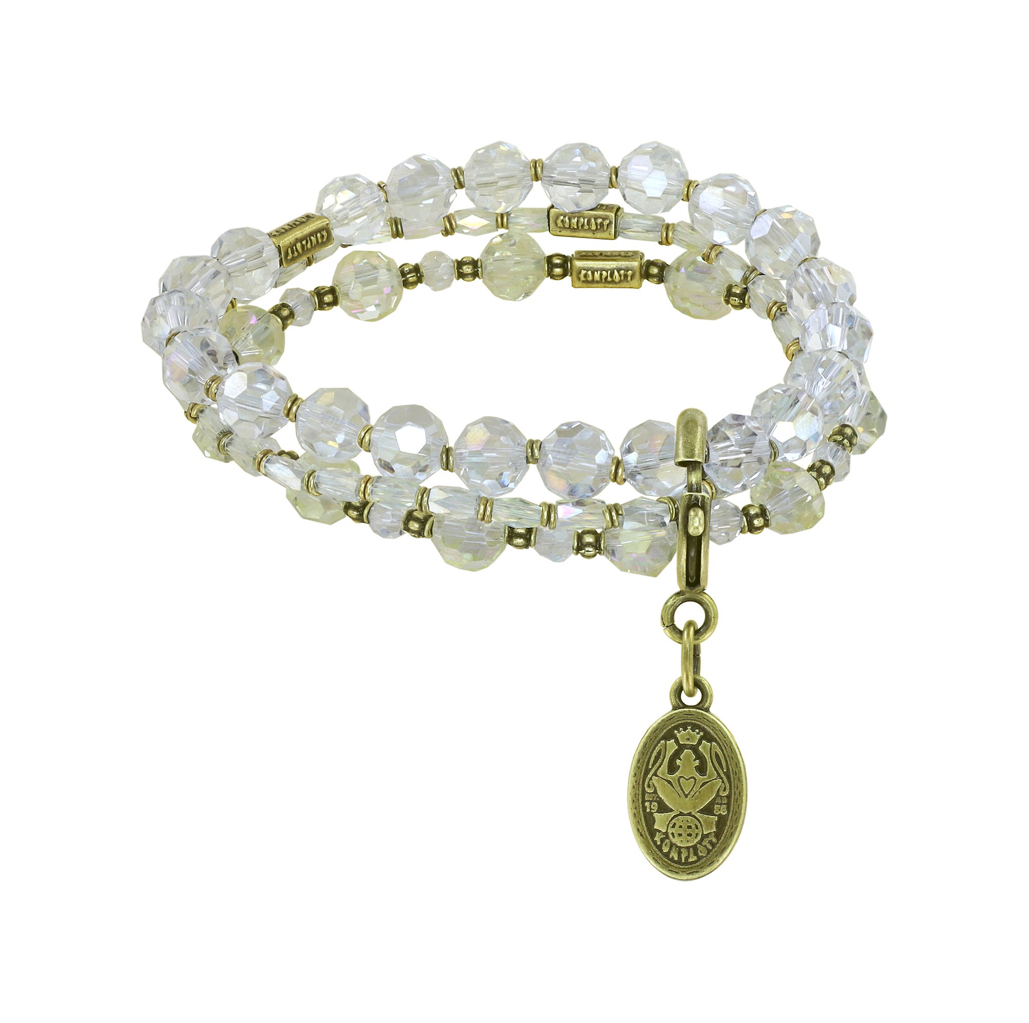 image for Bracelet Elastic Petit Glamour d´Afrique White  