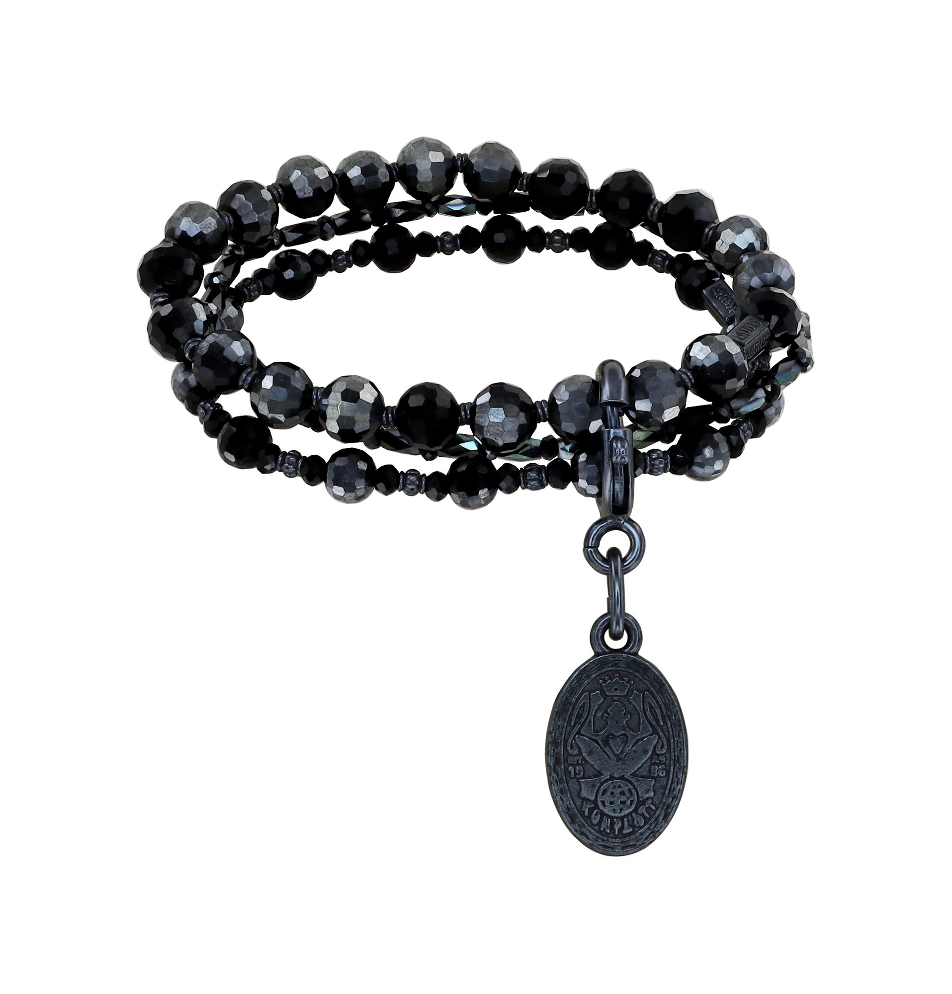 image for Bracelet Elastic Petit Glamour d´Afrique Black  