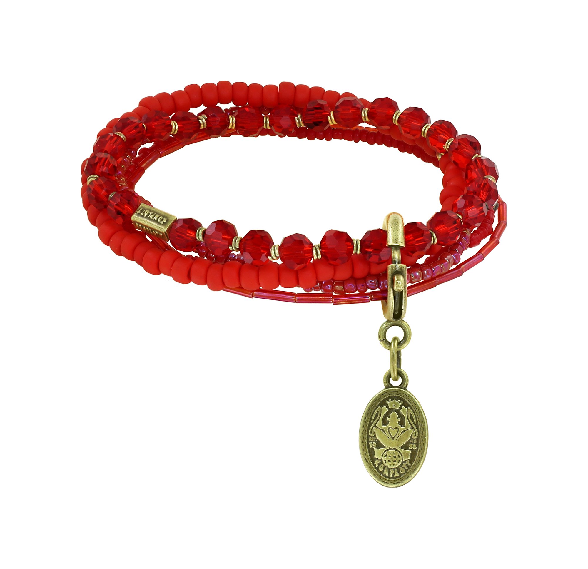 image for Bracelet Elastic Petit Glamour d´Afrique Red  