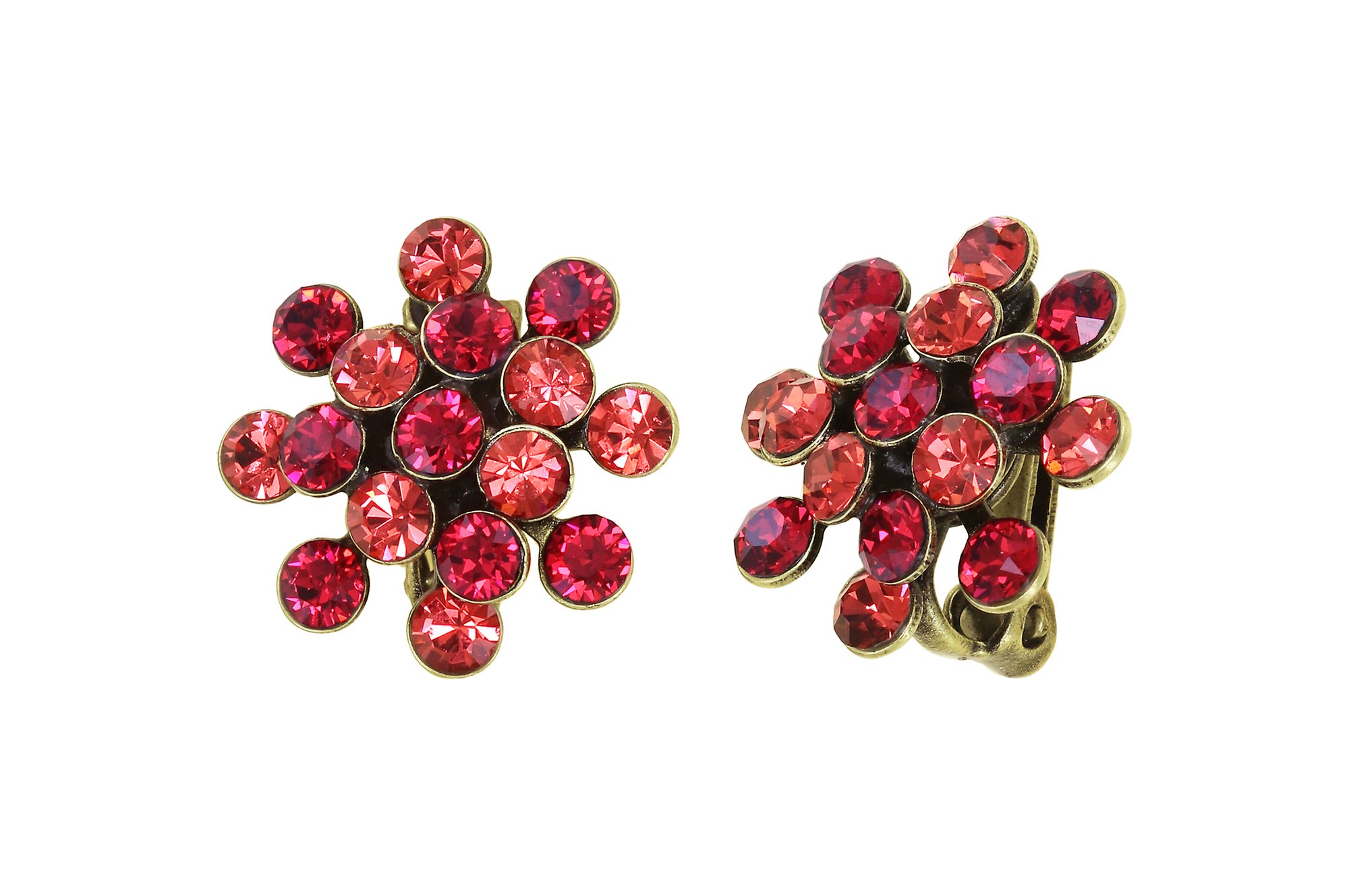 image for Earring Clip Magic Fireball Coralline / Pink  mini