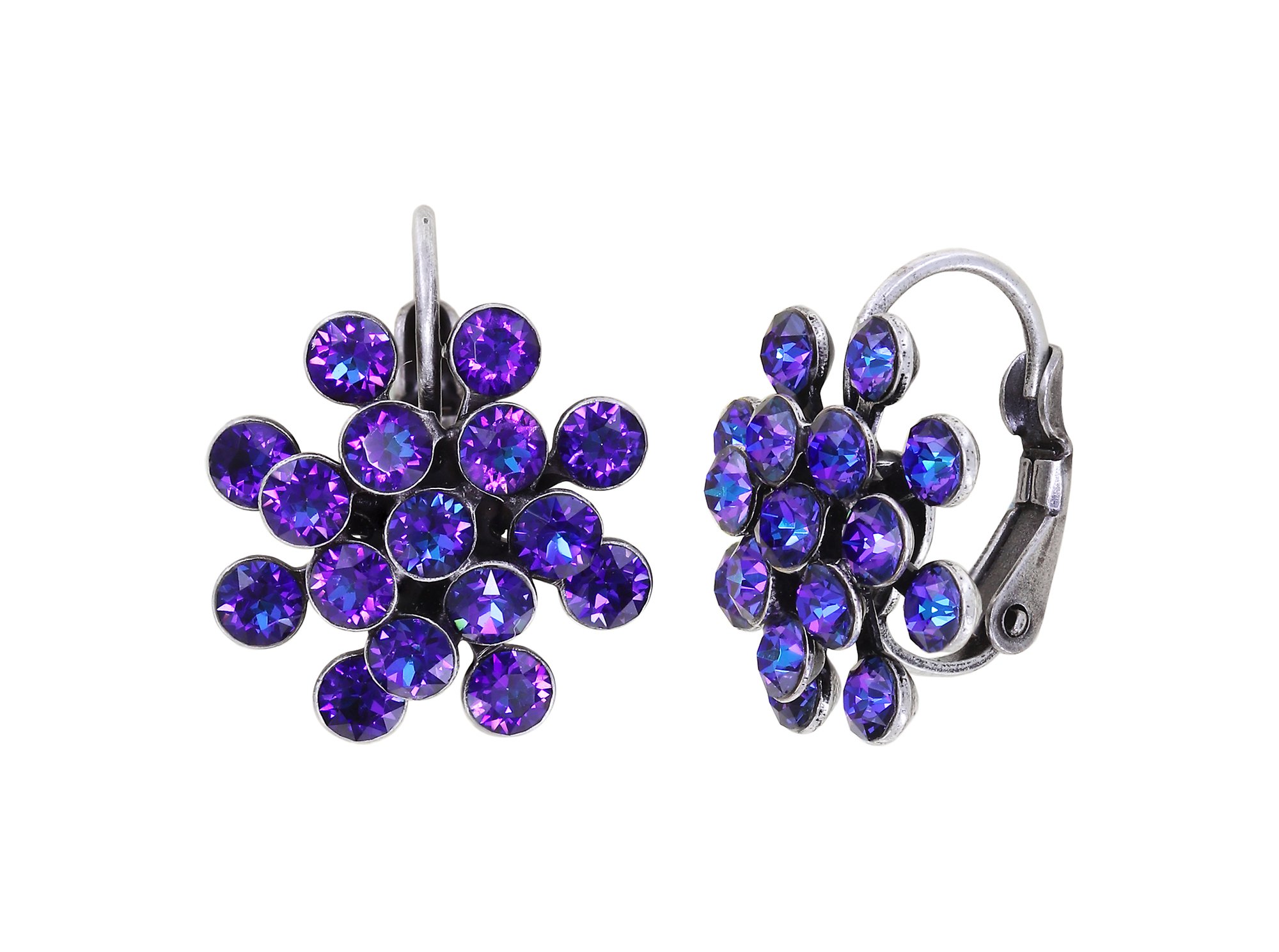 image pour Boucles d'oreilles Eurowire Magic Fireball Bleu Foncé  mini
