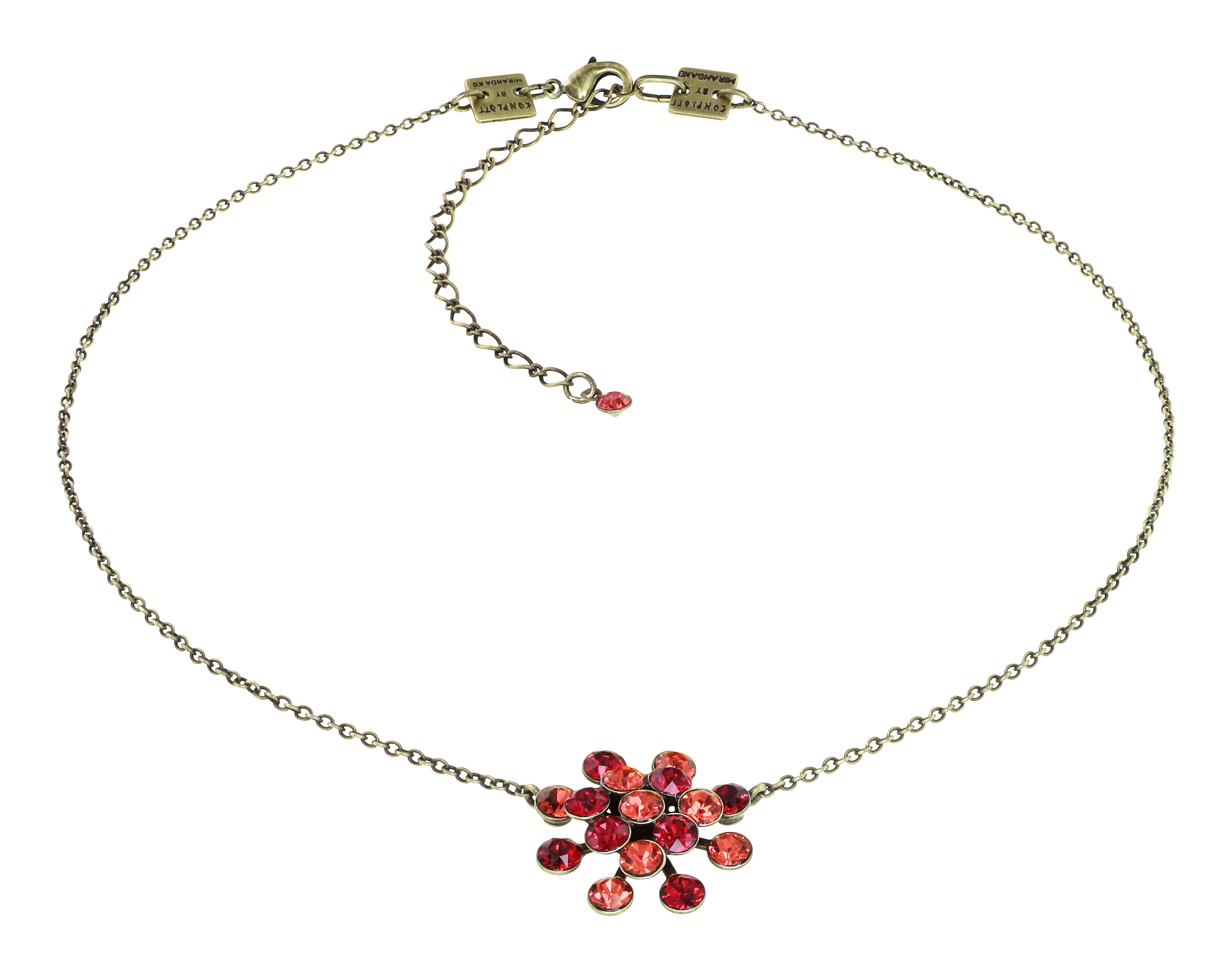 image for Necklace Pendant Magic Fireball Coralline / Pink  Classic Size (21mm Ø)