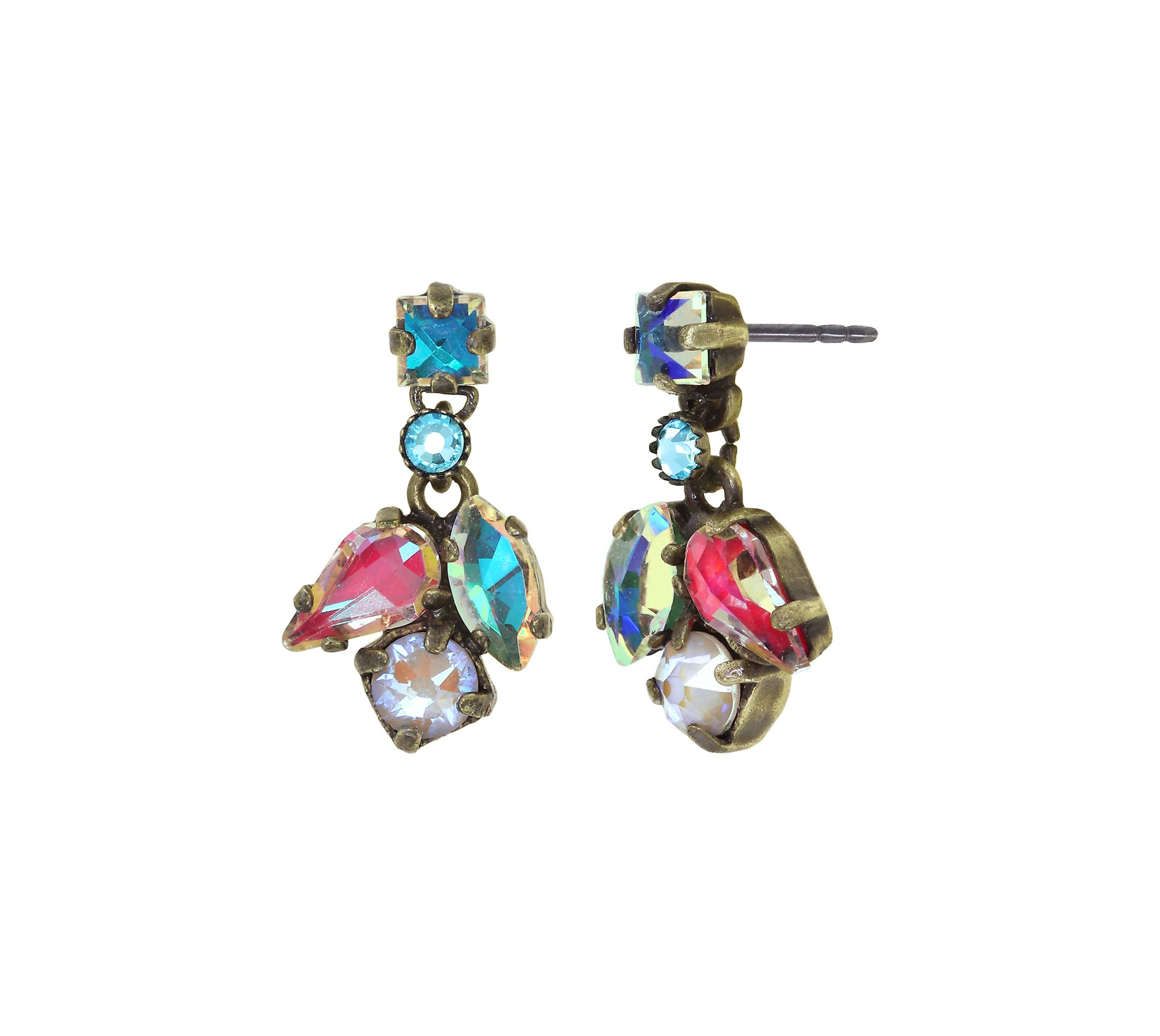 image for Earring Stud Dangling Ballroom Multi  
