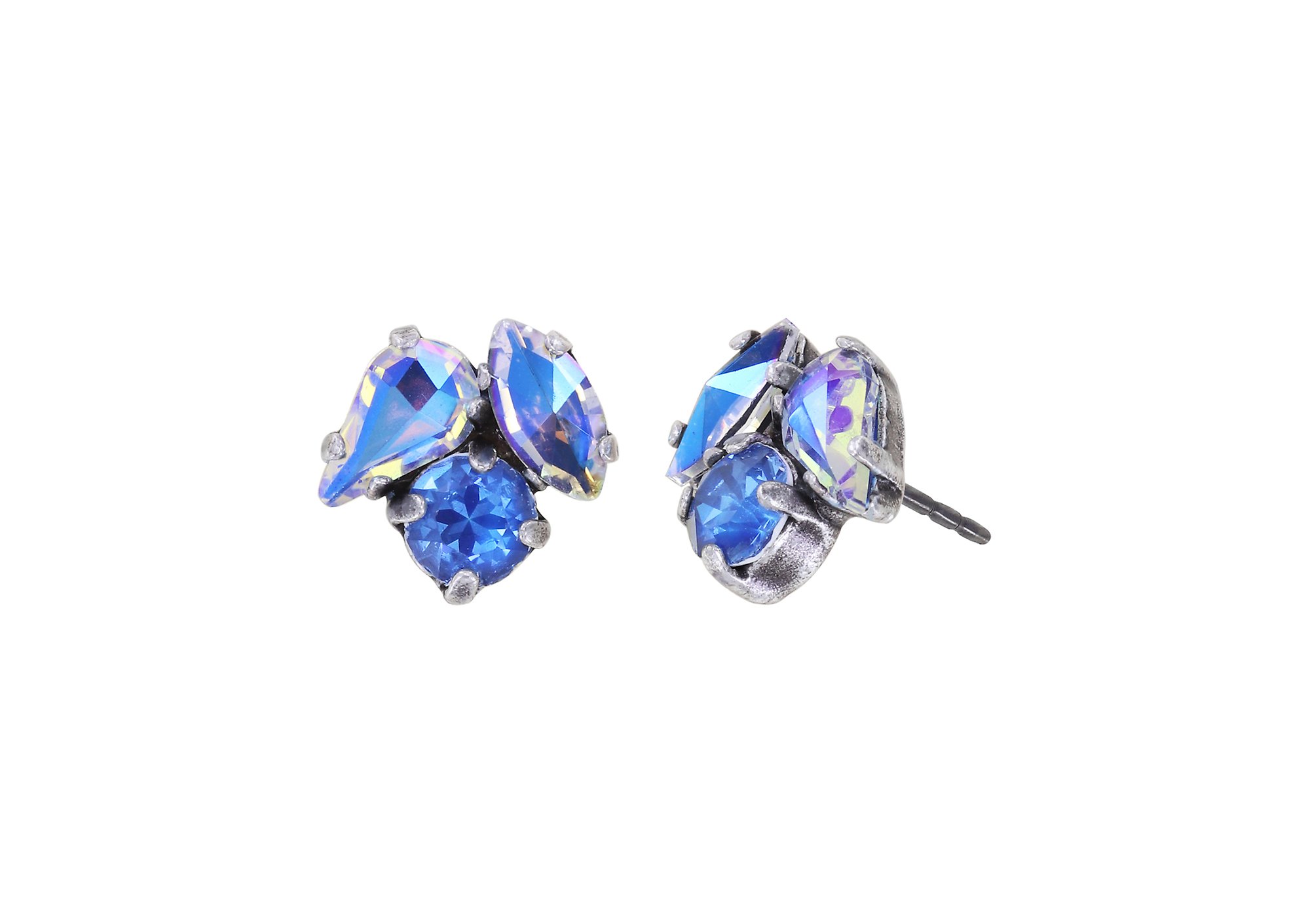 image for Earring Stud Ballroom Blue  