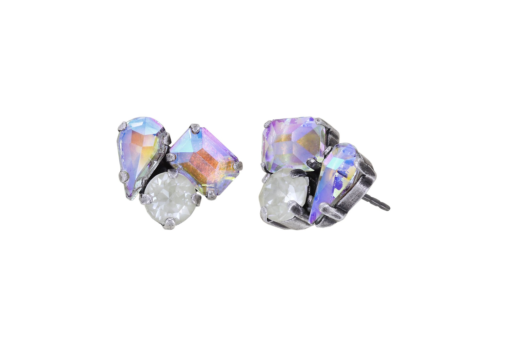 image for Earring Stud Ballroom White  