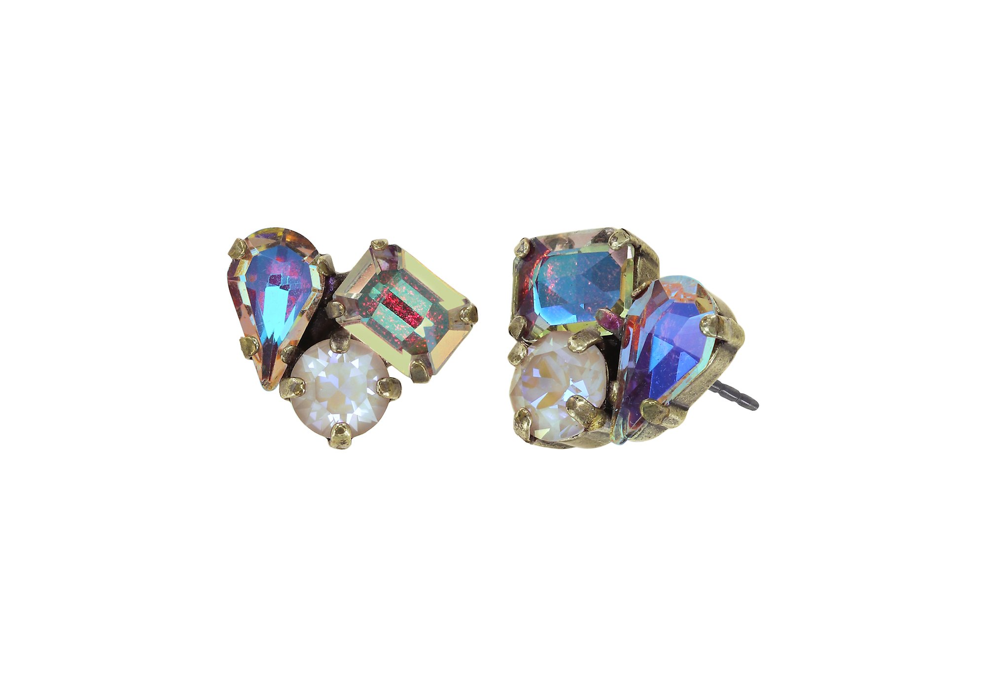 image for Earring Stud Ballroom Beige  