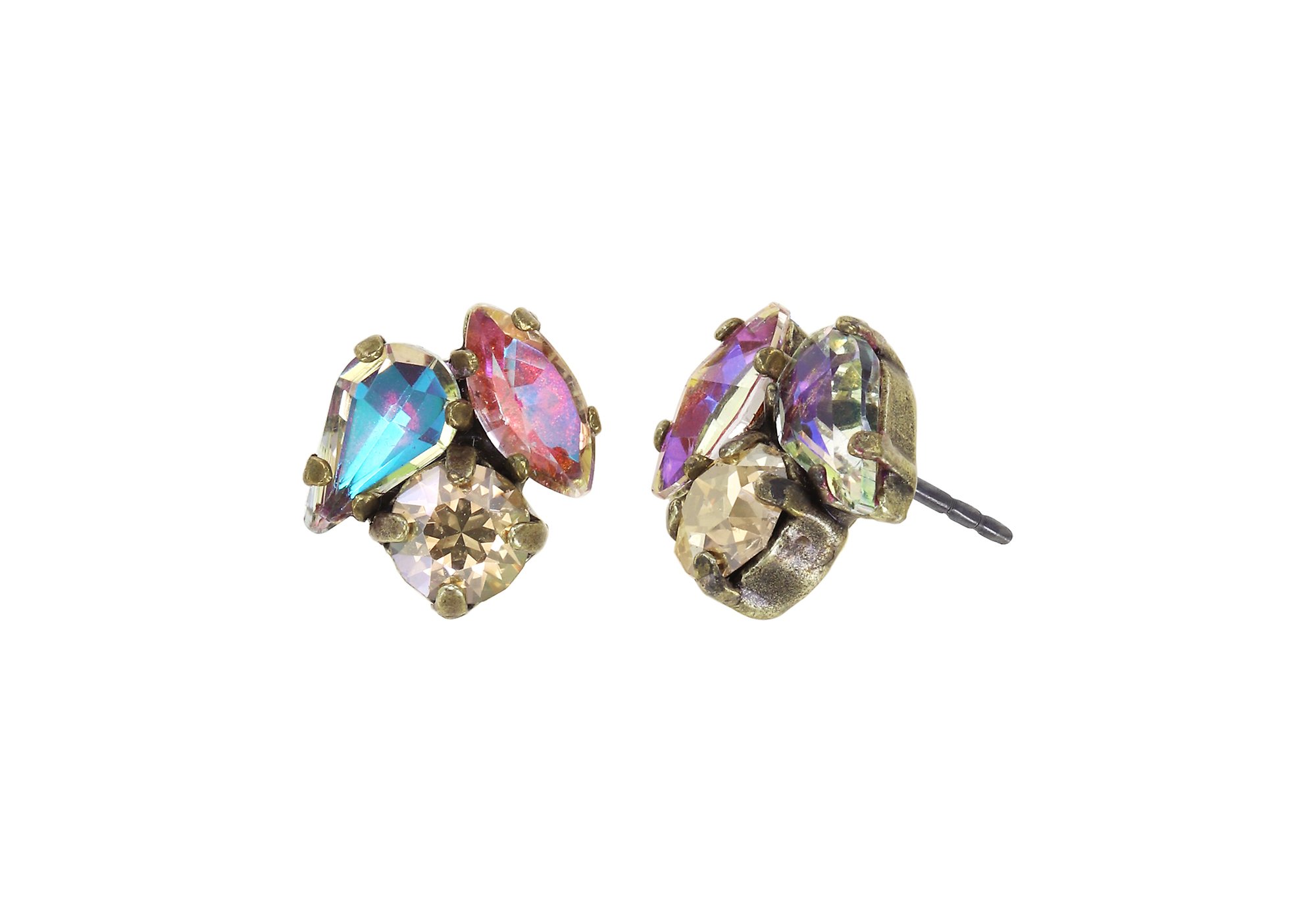 image for Earring Stud Ballroom Beige  