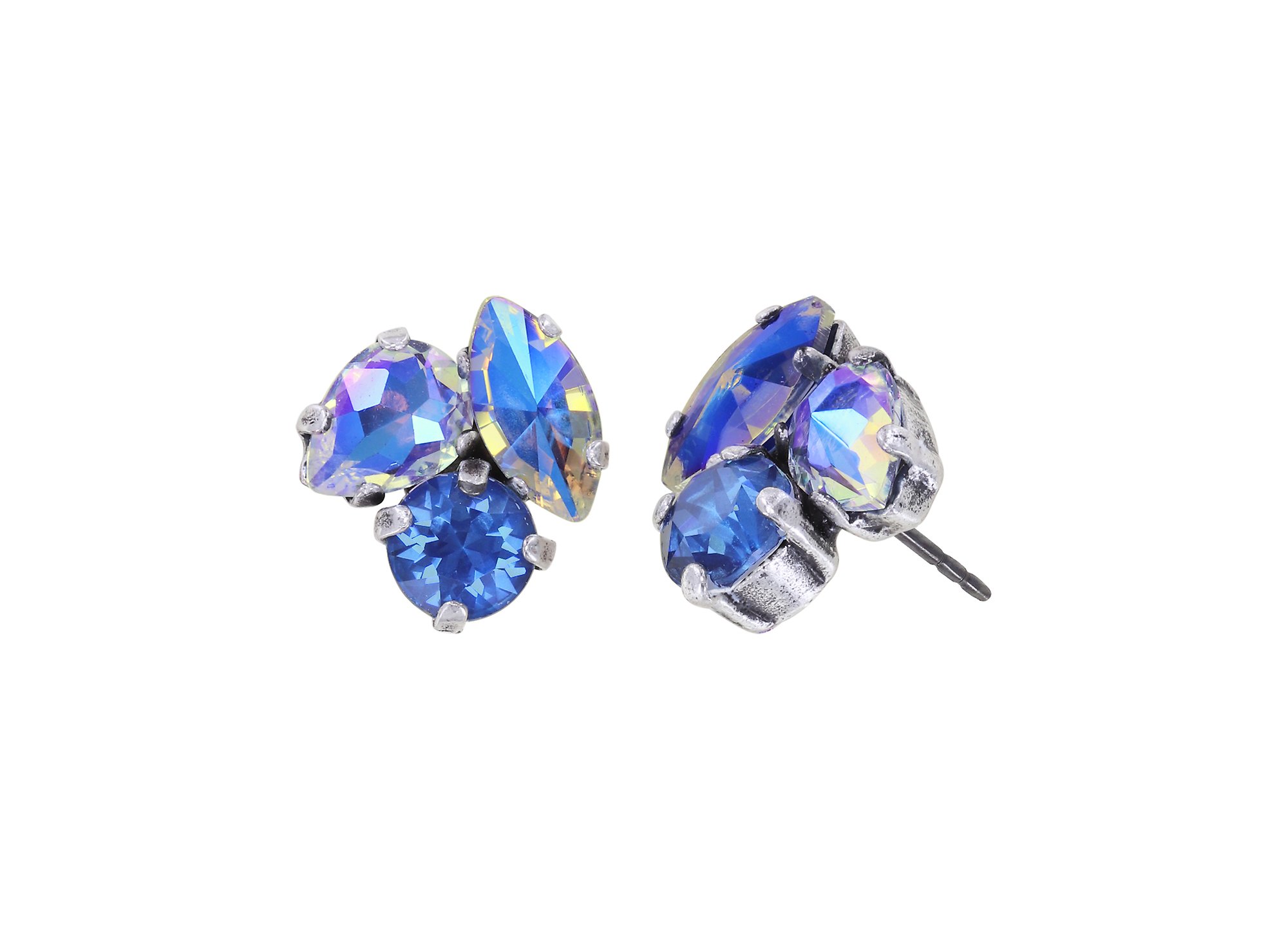 image for Earring Stud Ballroom Blue  