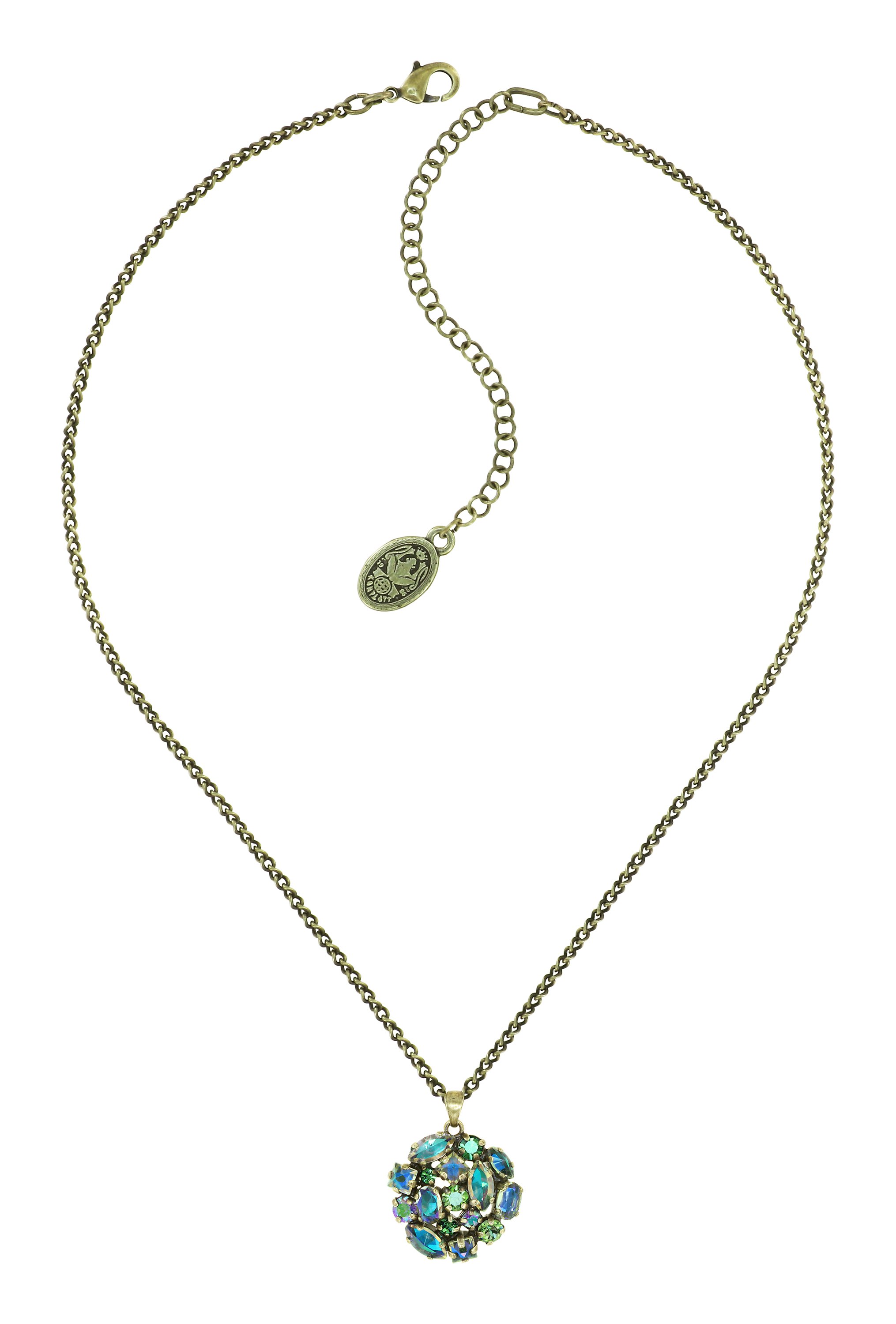 image for Necklace Pendant Ballroom Green  size S