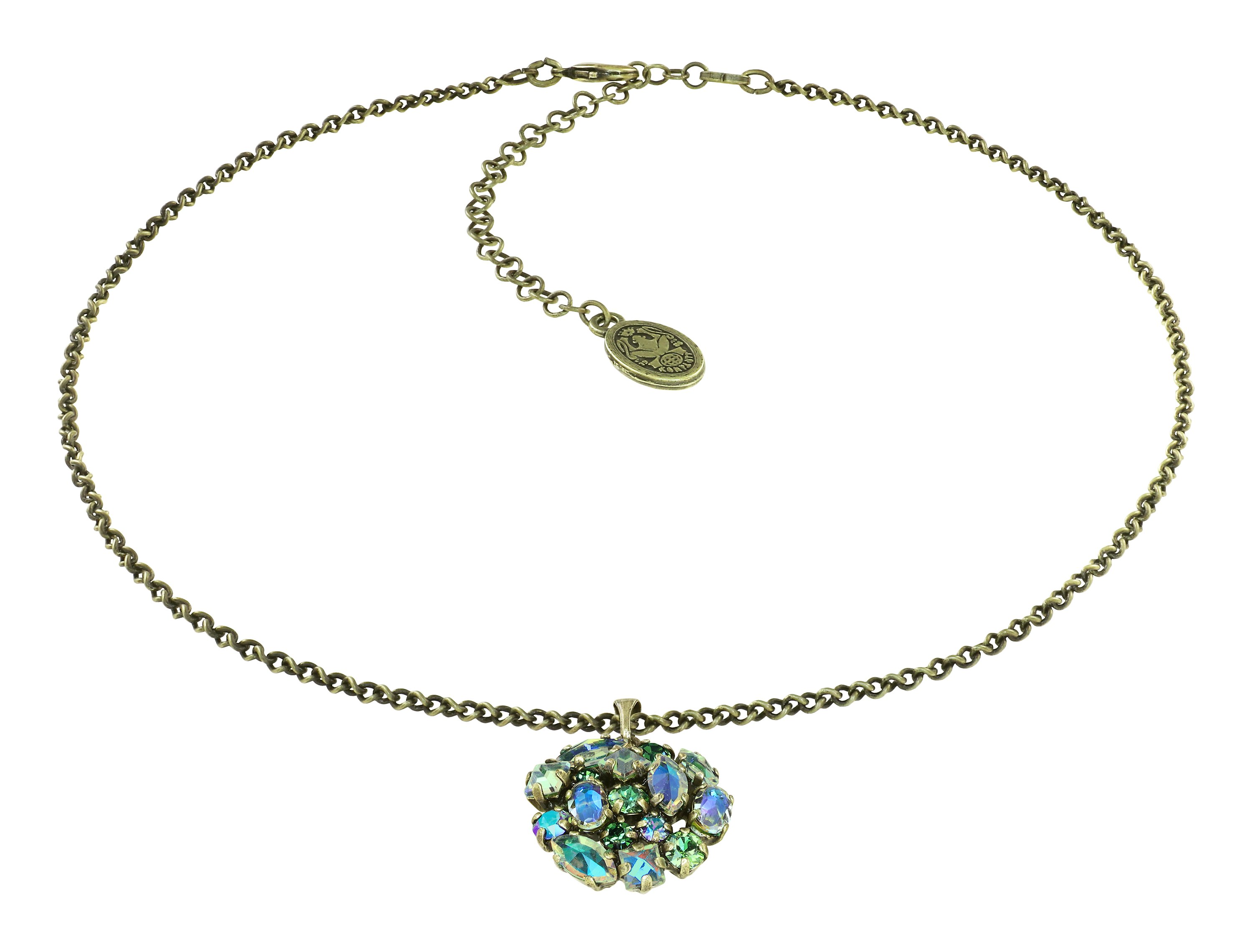 image for Necklace Pendant Ballroom Green  size S