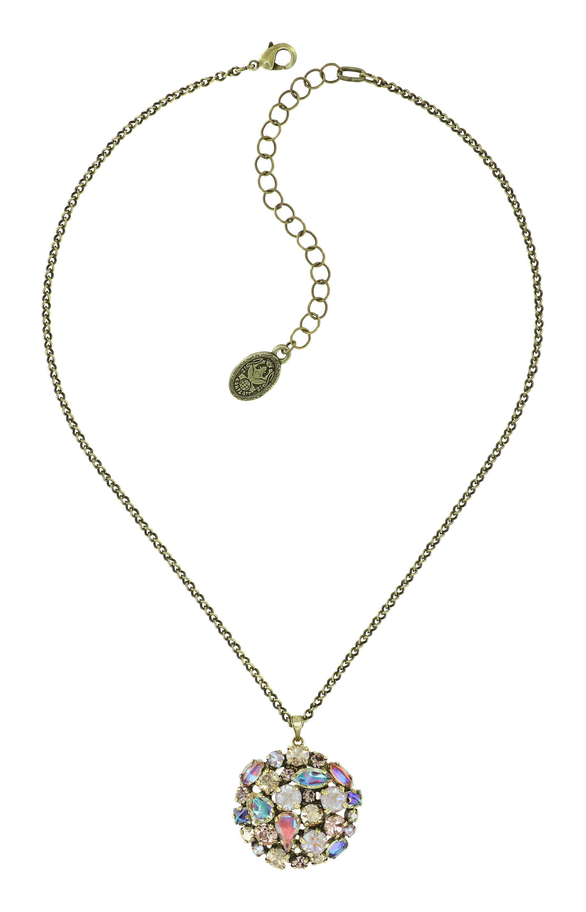 Bild für Halskette mit Anhänger Ballroom Beige  Größe M