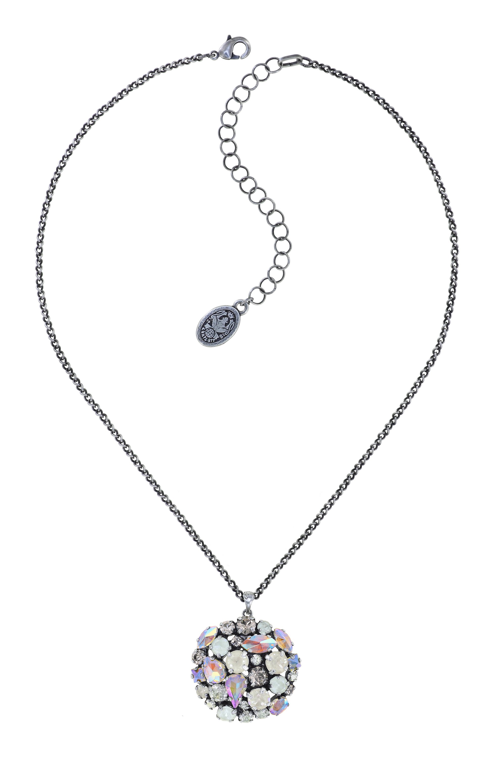 image pour Collier pendant Ballroom Blanc  size M