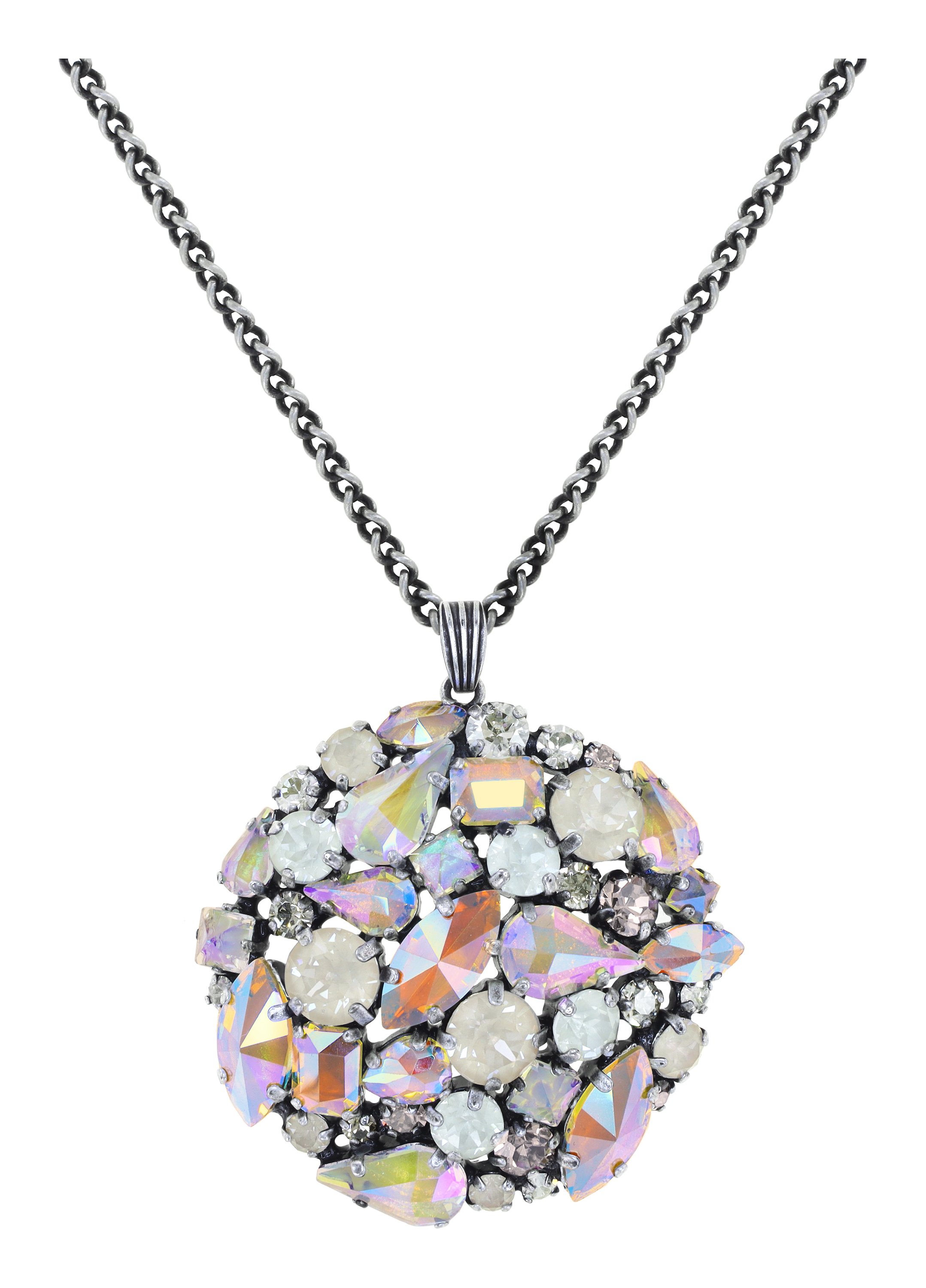 image for Necklace Pendant Ballroom White  size L