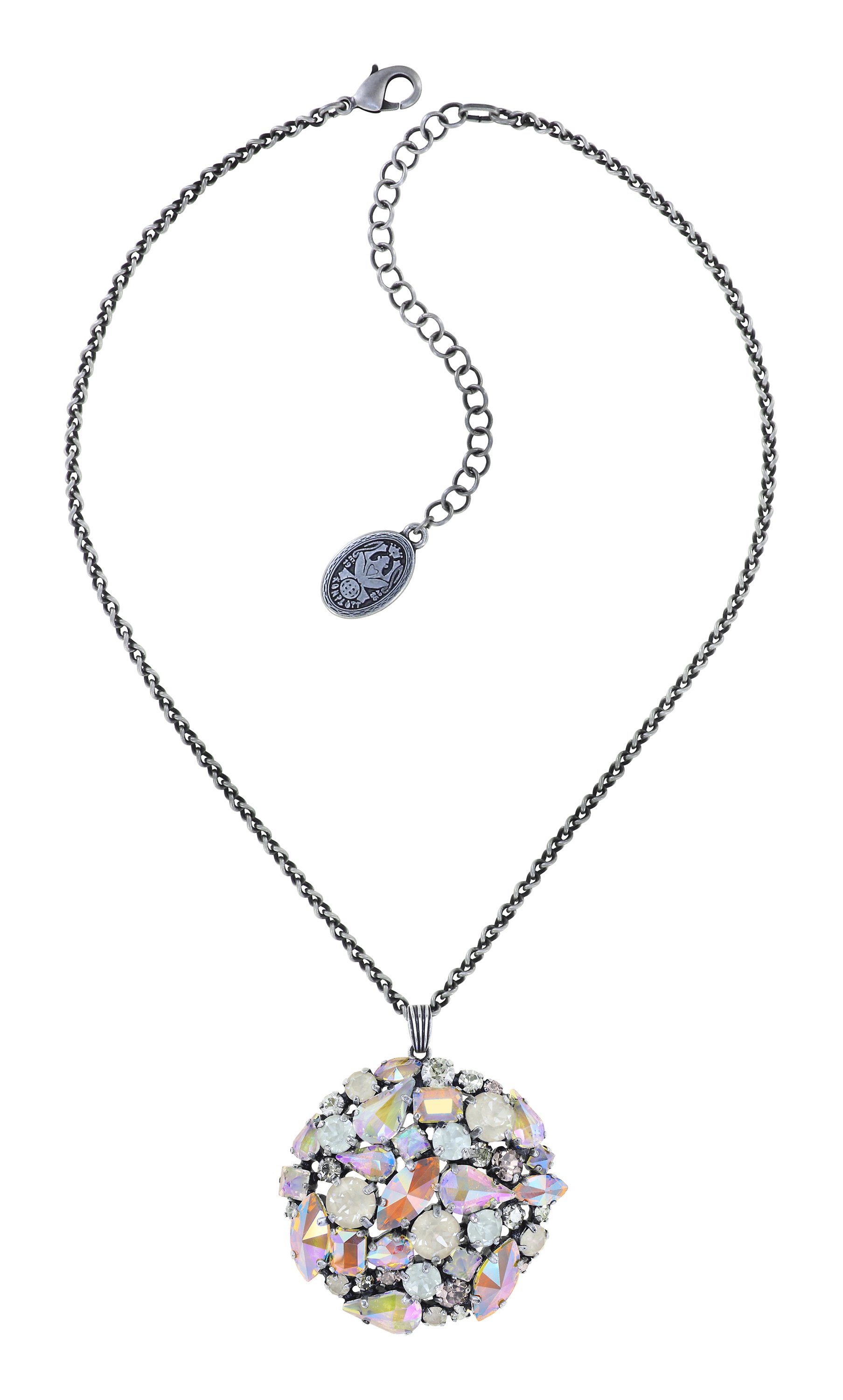 image for Necklace Pendant Ballroom White  size L