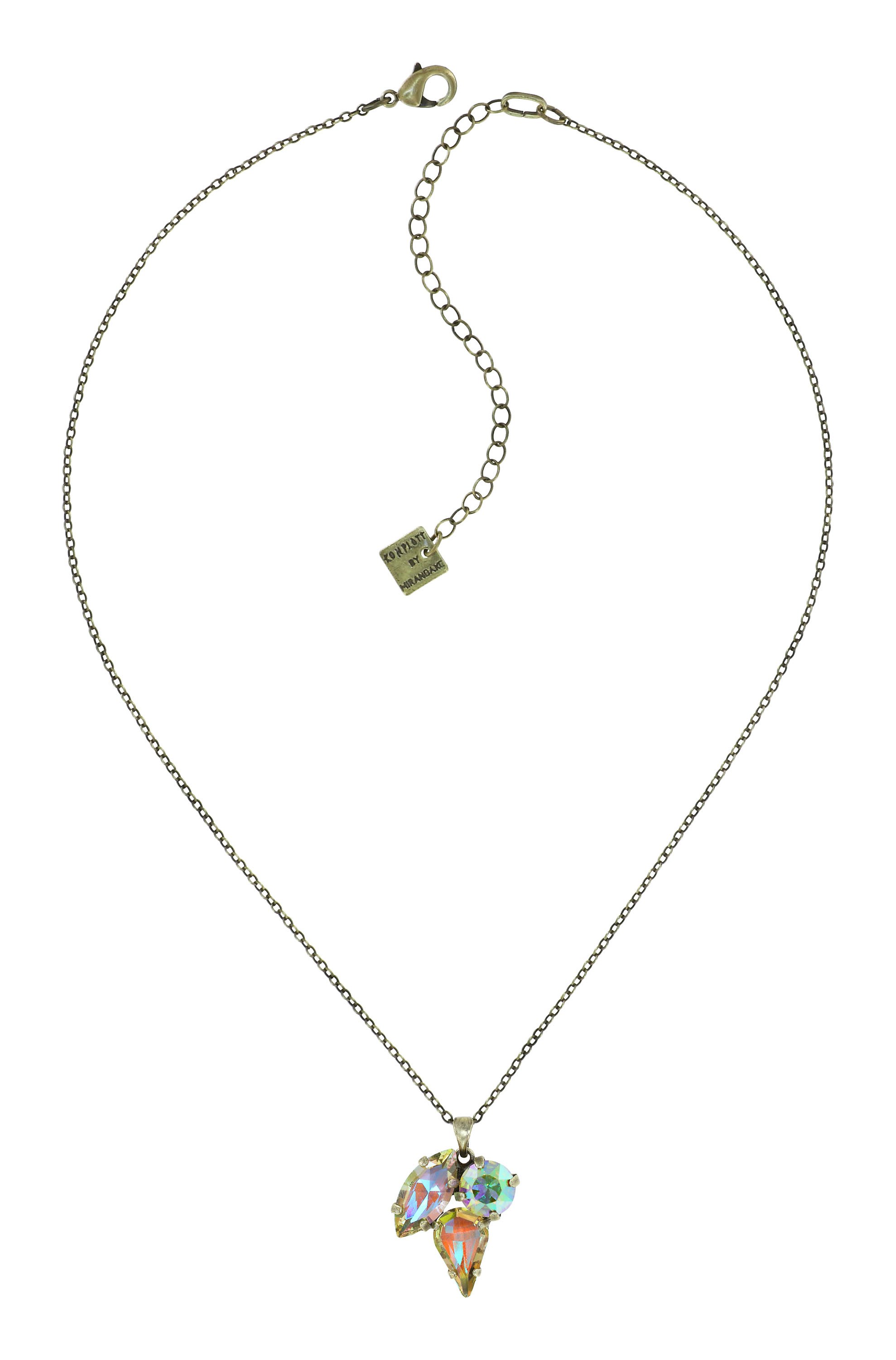 image pour Collier pendant Ballroom Jaune  